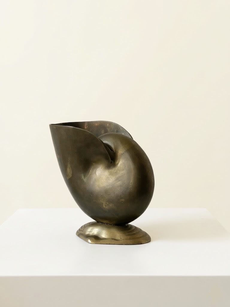  Sculptural Shell Vase — lifestyle setting