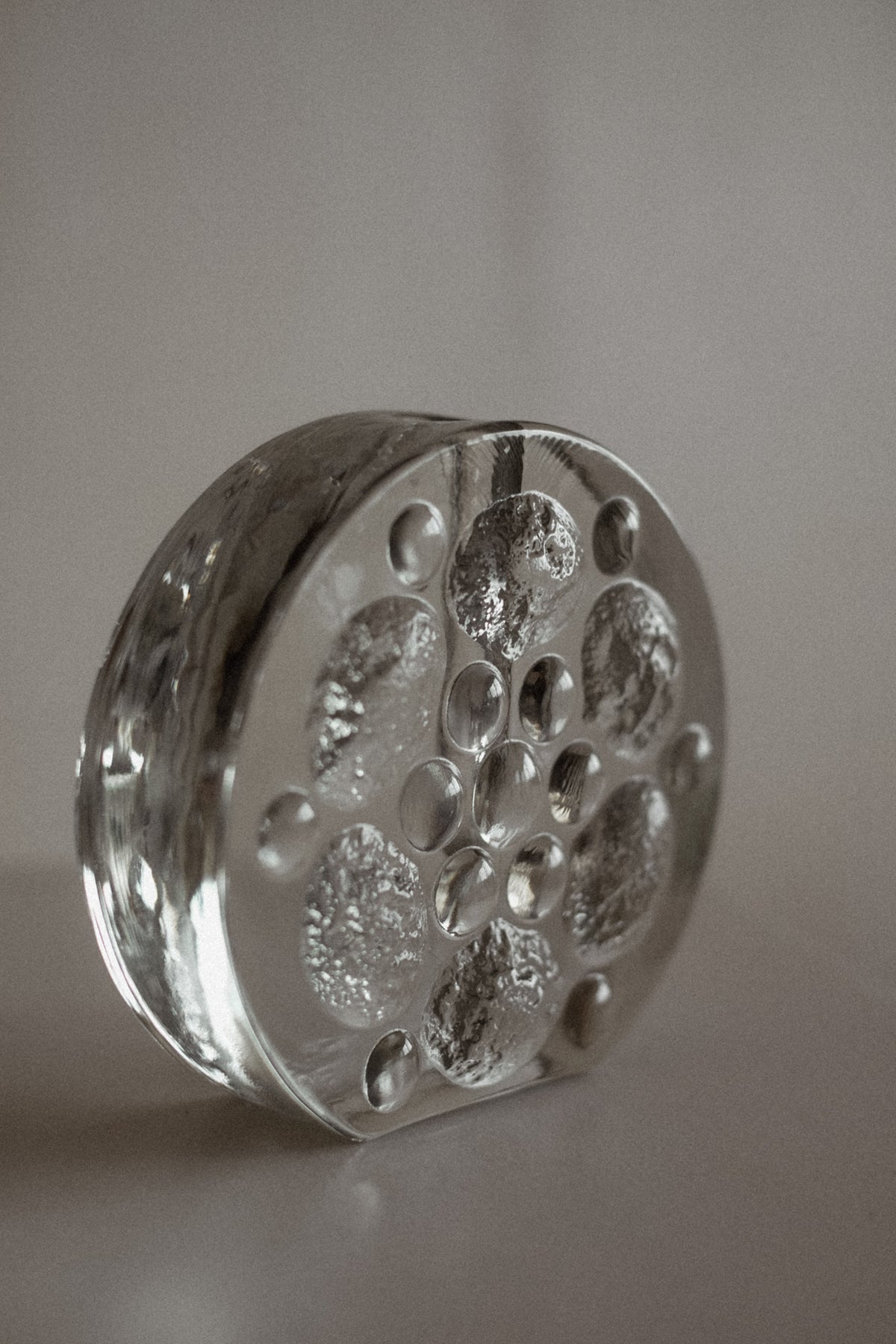 Vintage Walther Glas Solifleur Vases — side angle