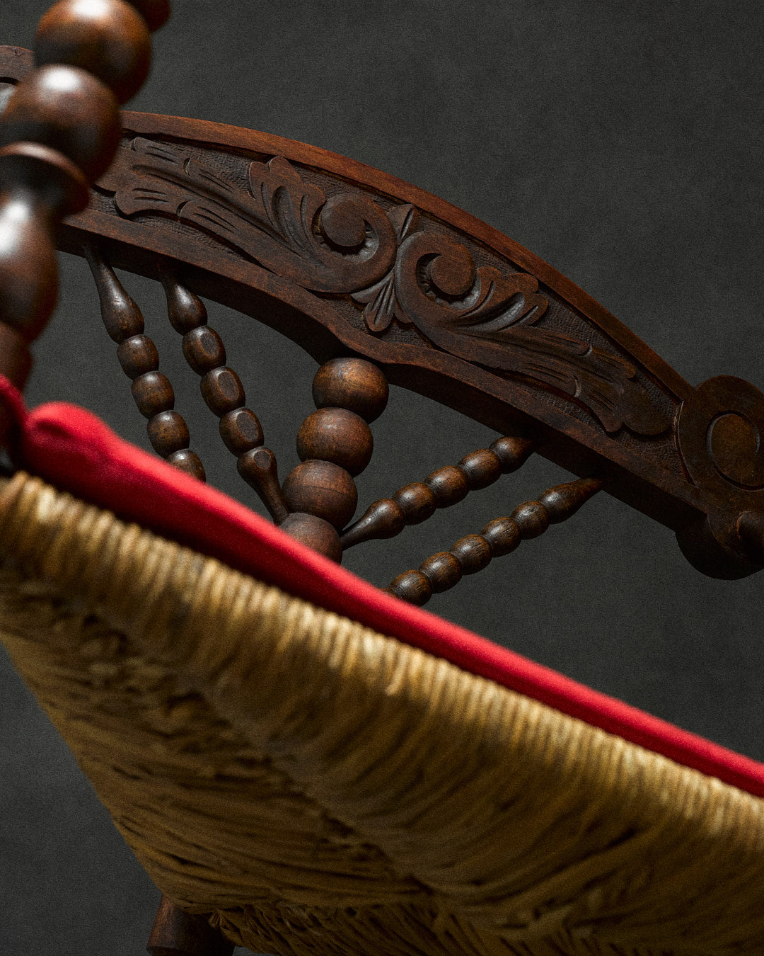 chaise à bobine triangulaire