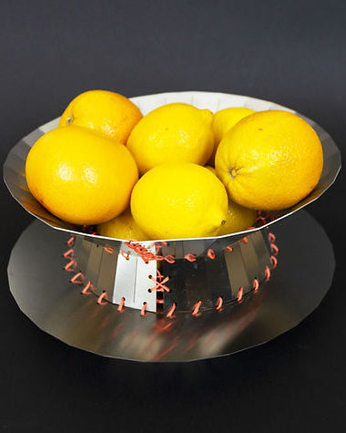 Mina - Centerpiece by StudioNotte | The Oblist — stainless steel, modern design