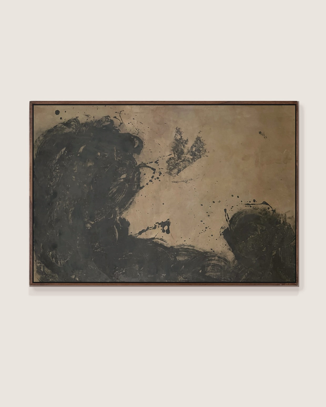 "Portese" Painting in Oil, Charcoal, Acrylic and Pigment on Canvas by Médecine | The Oblist