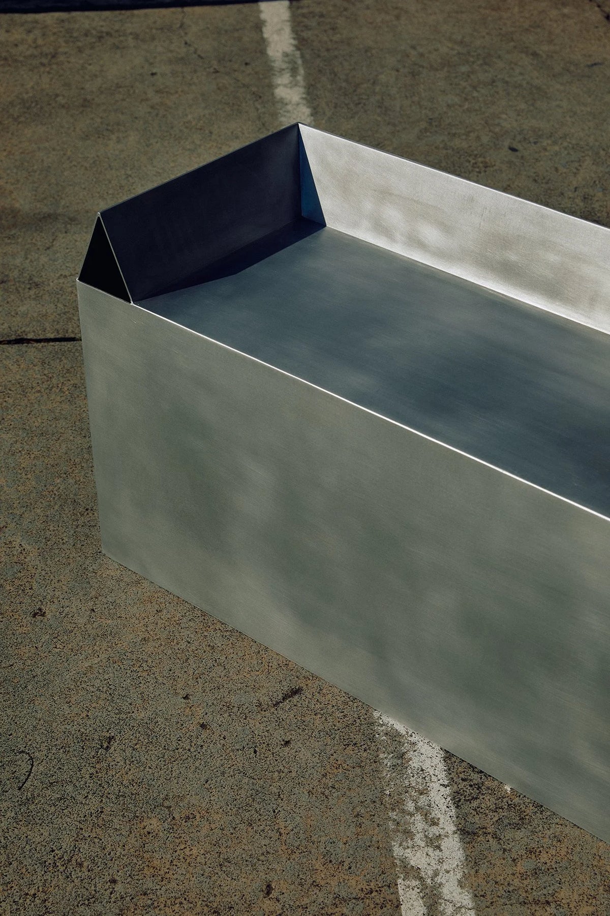 Corner Bench — close-up