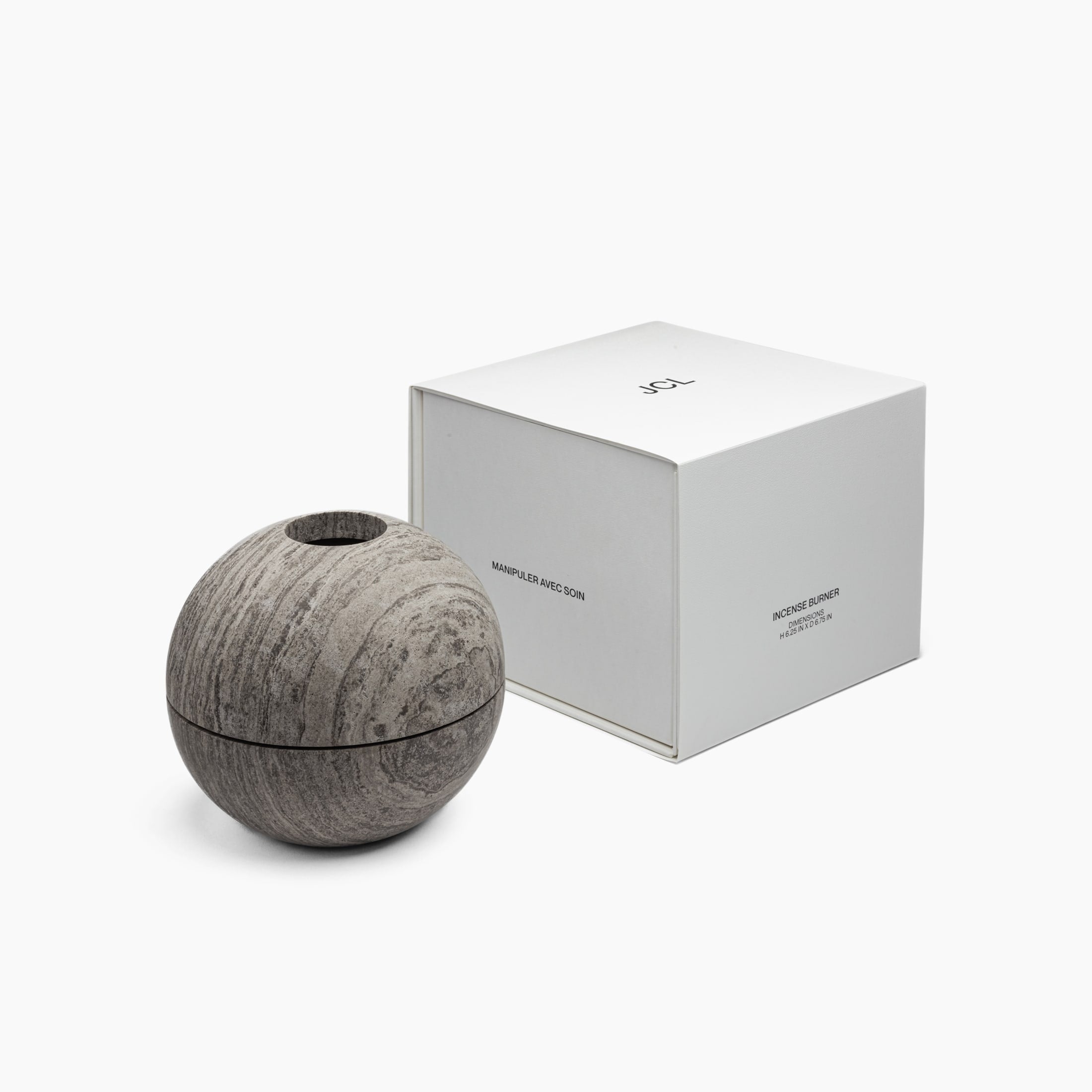 Incense Holder in Marble Stone — alternate view