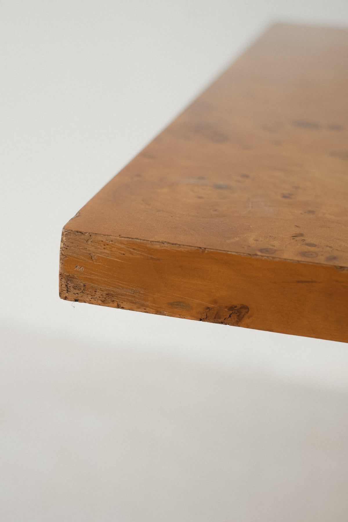 Burl Wood Dining Table by Carlo Scarpa 1960s/1970s  — in context