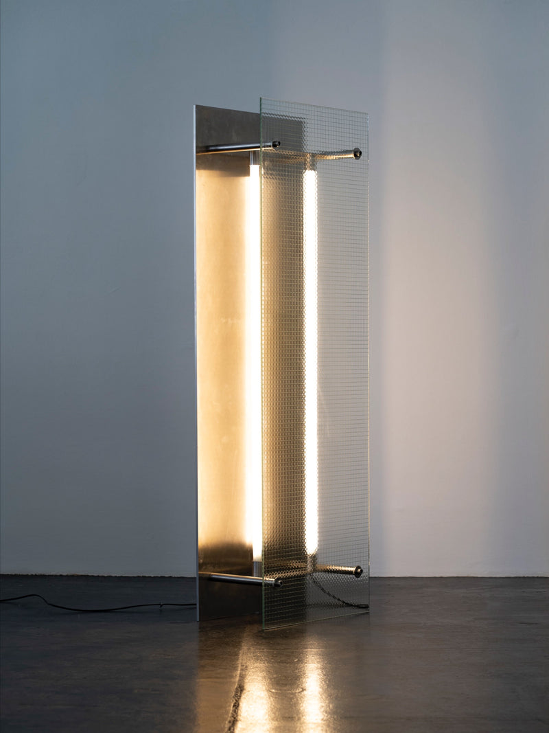 Glass Floorlamp | DN_S2504 by SUPER95 | The Oblist — modern glass design