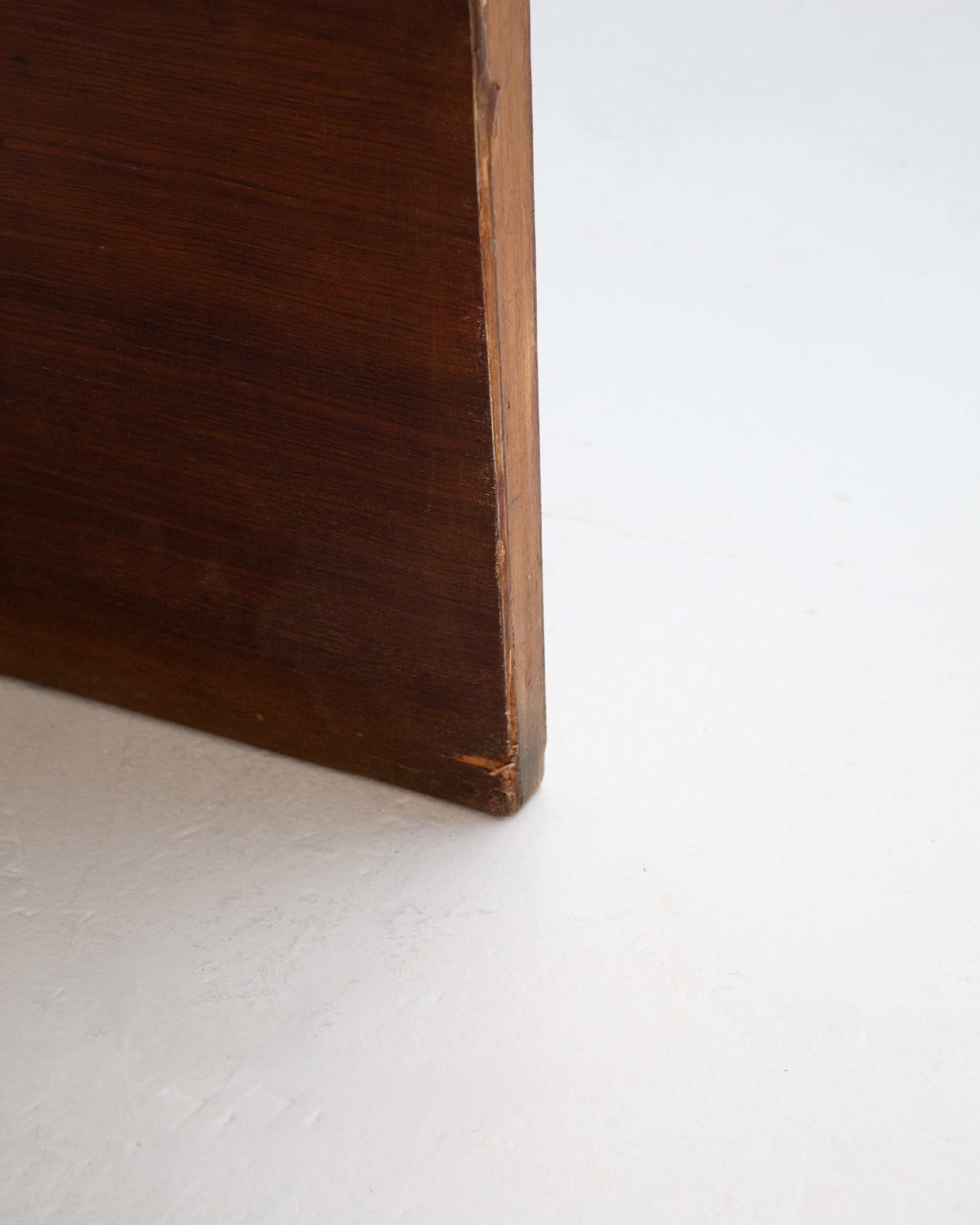 Art Deco Wooden Sideboard/Cabinet/Console — back view showing wooden finish and corner detail