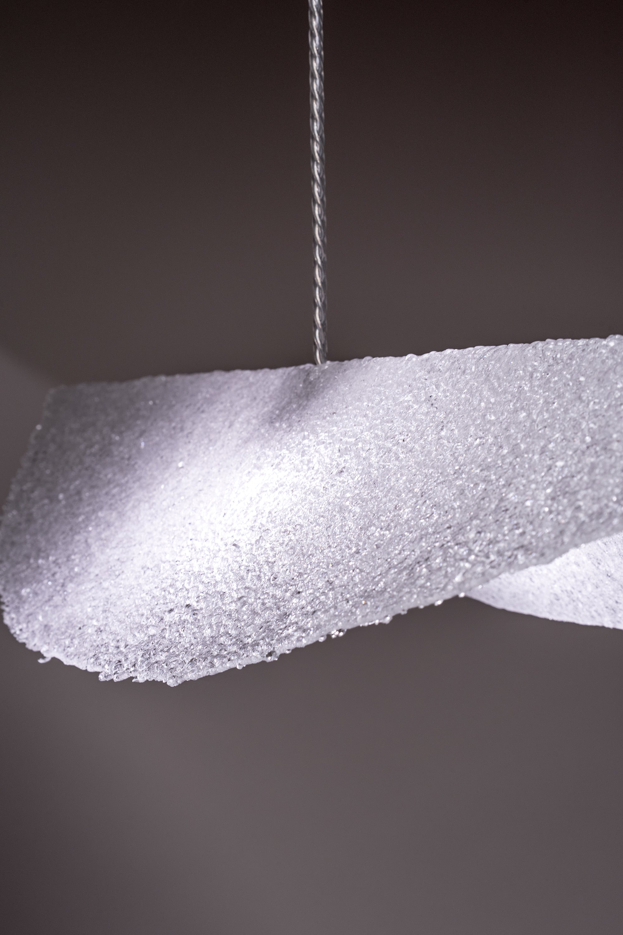 Vesica Pendant Light — side angle