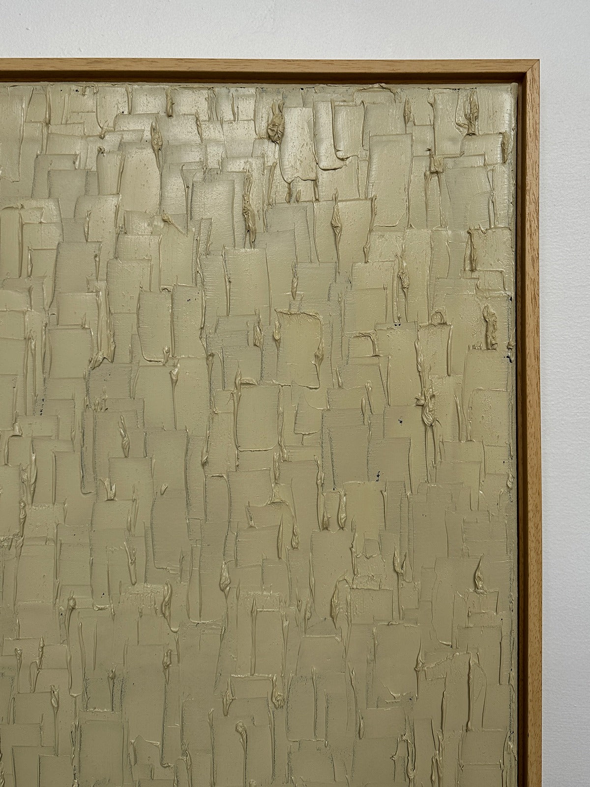 'Buff Titanium - Heavy Texture' Painting — lifestyle setting