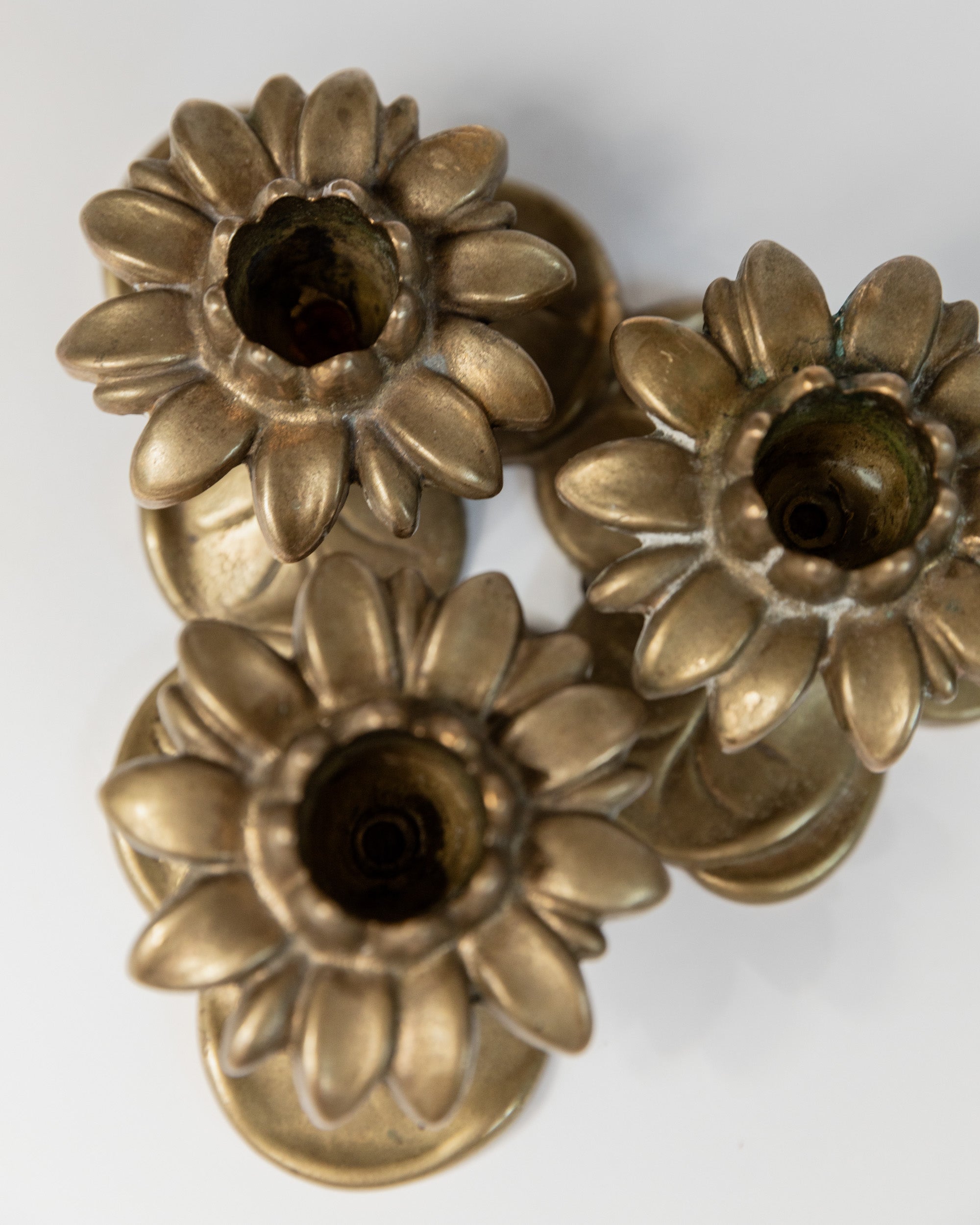 Brass Candleholder 1930s
