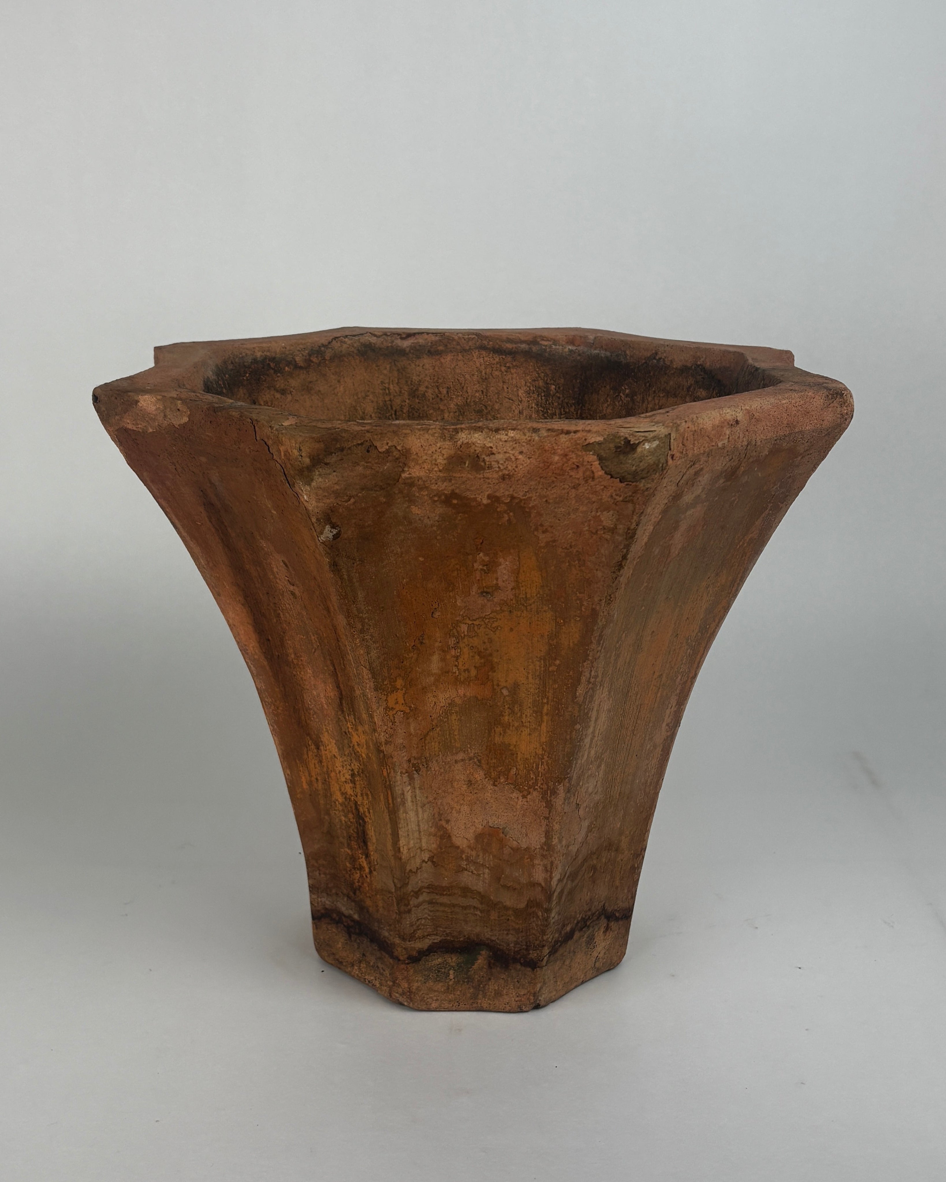 French Art Deco, Terra Cotta Plant Pot, 1920's