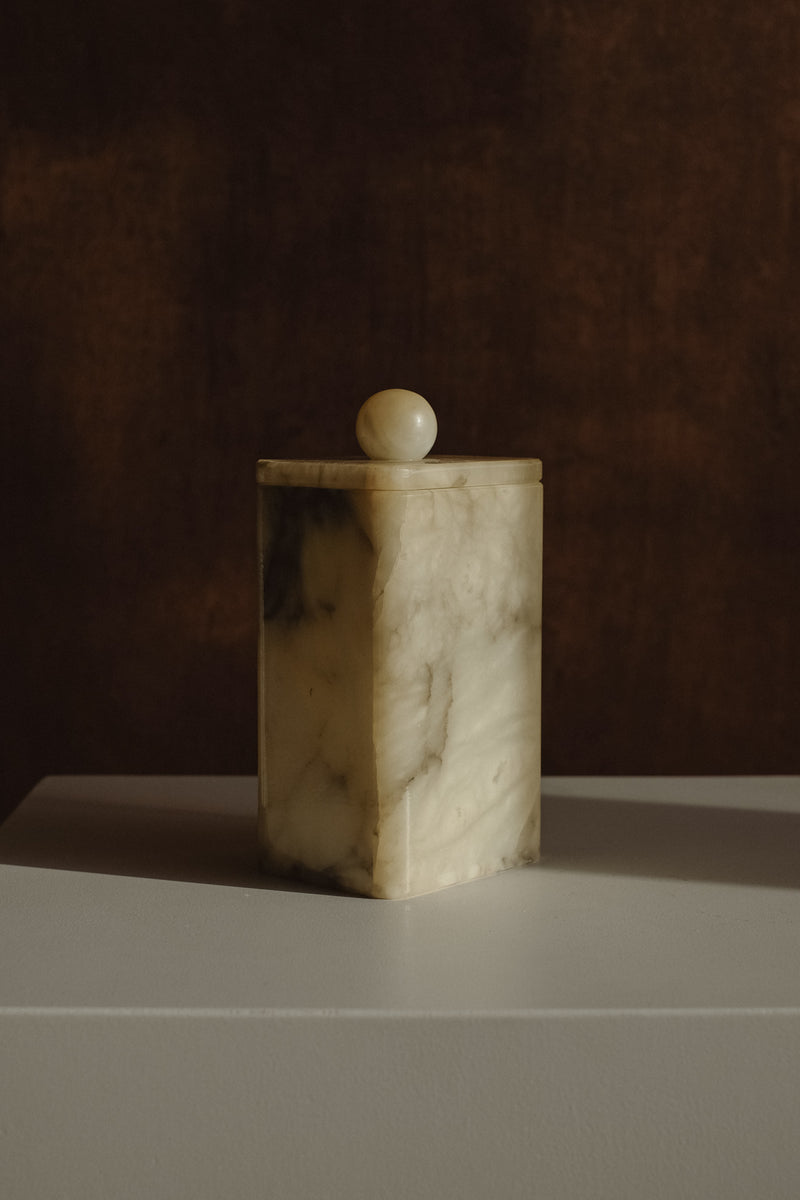 Vintage Onyx Jar by septembre studios | The Oblist — handcrafted onyx material