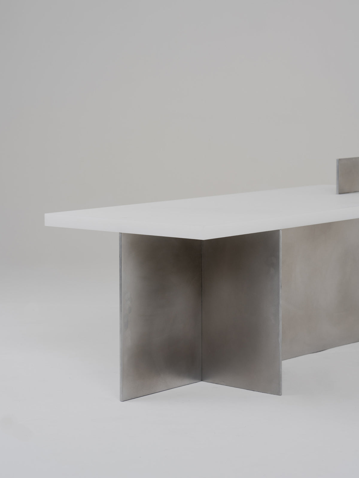 Cross Low Table — side angle