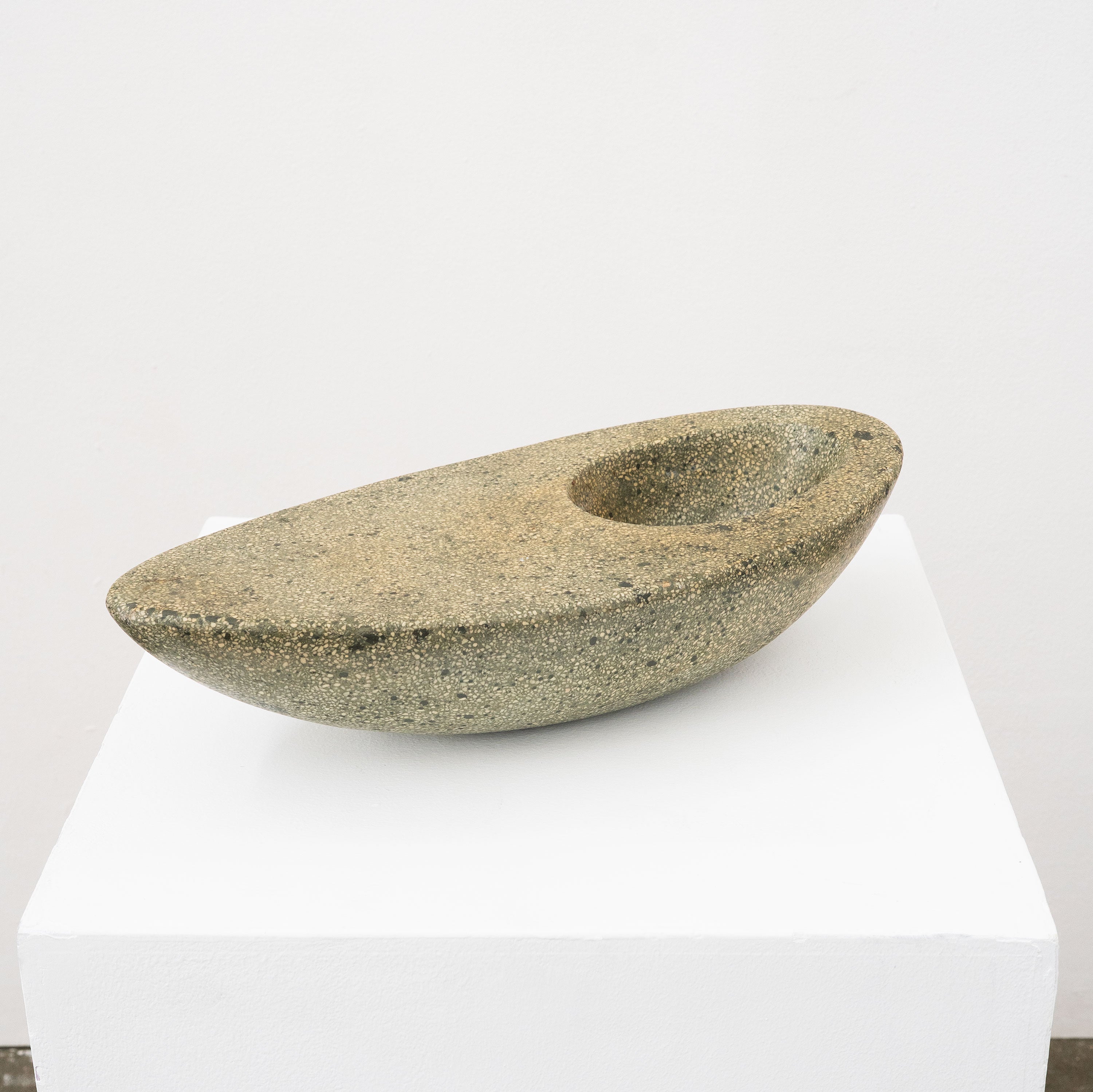 Sculptural Terrazzo Centrepiece Bowl — detail view