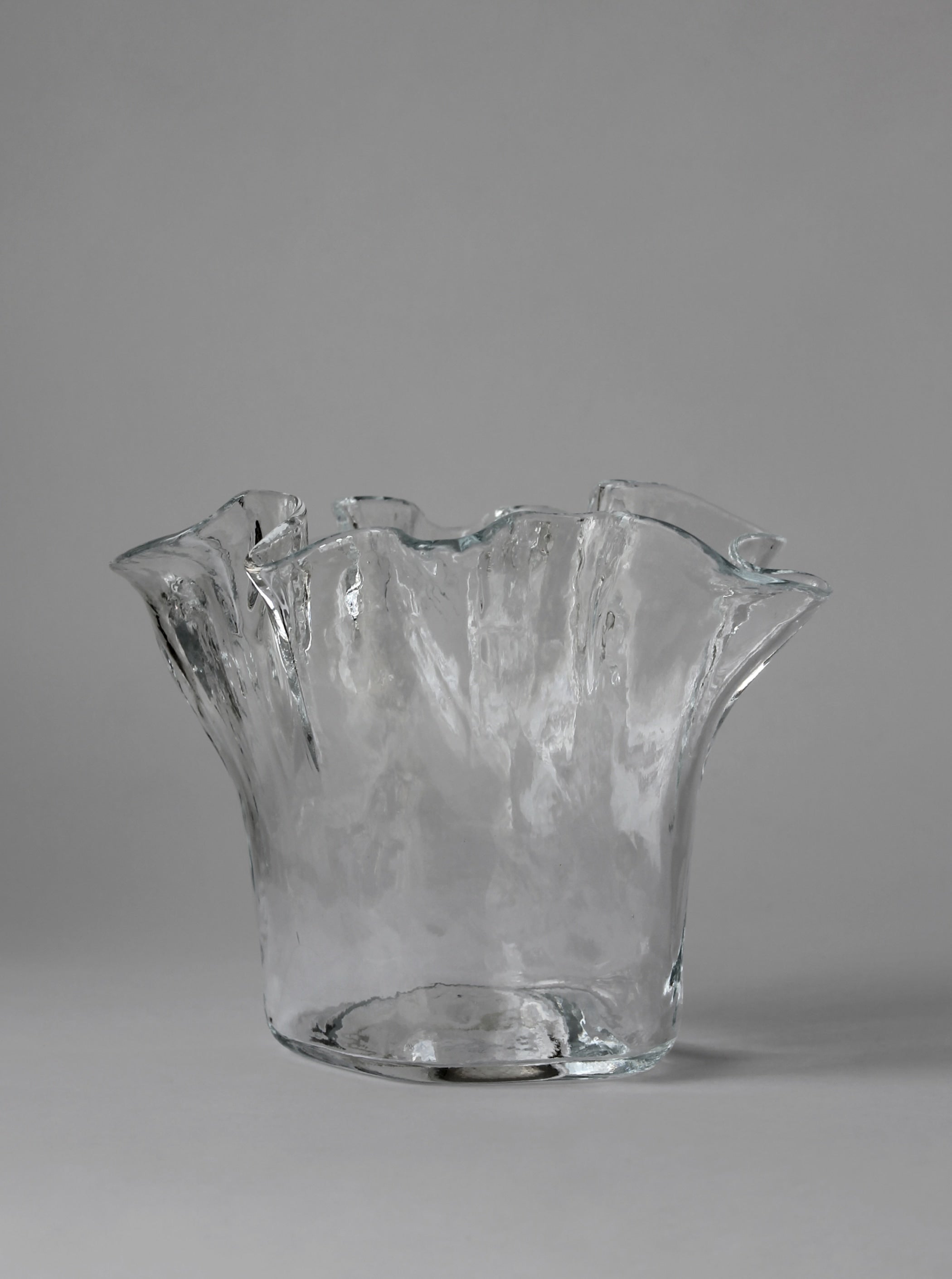 Vase en verre Muurla Finish des années 1970