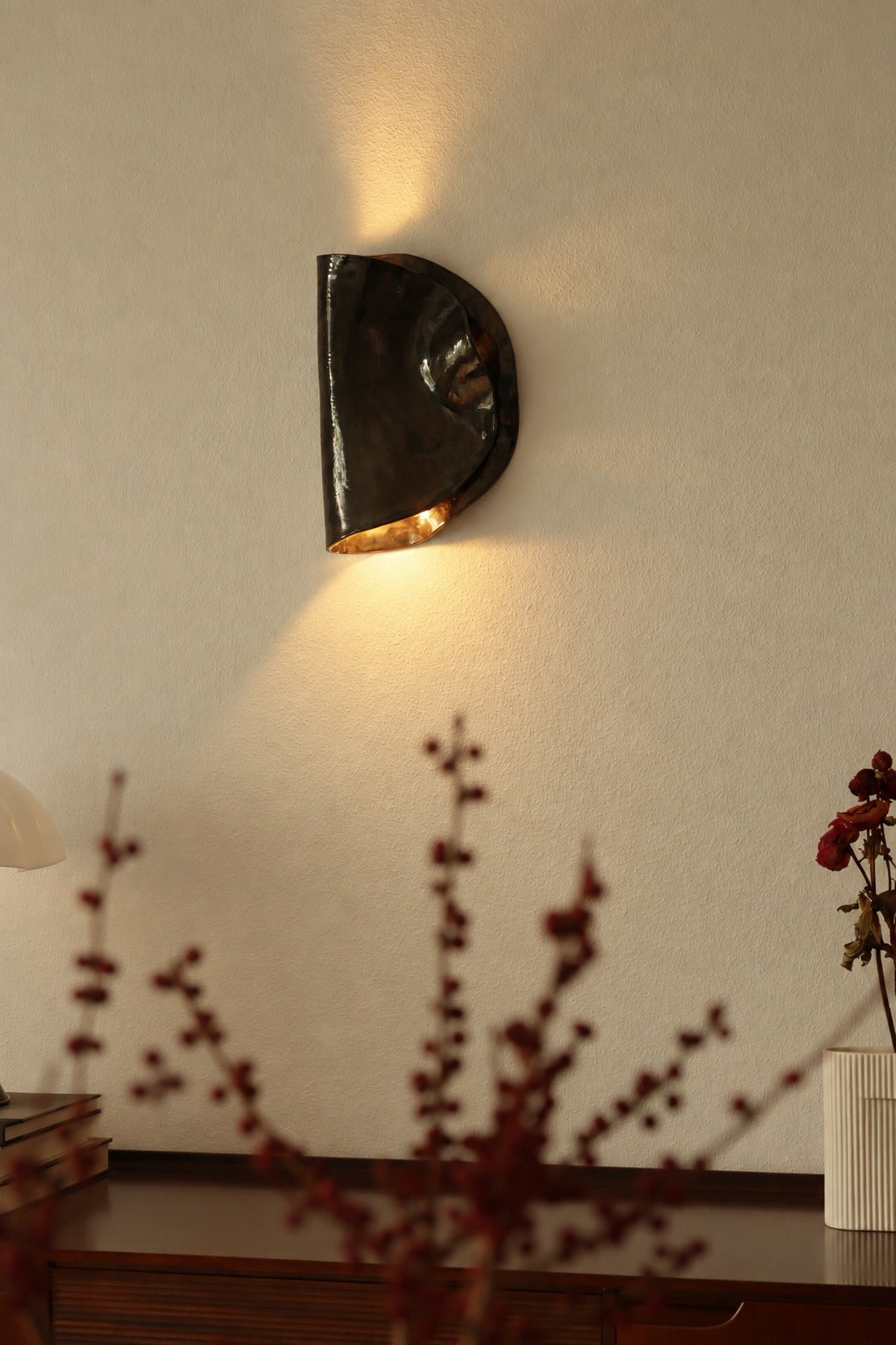 Lamp Shade - Ceramic — side angle