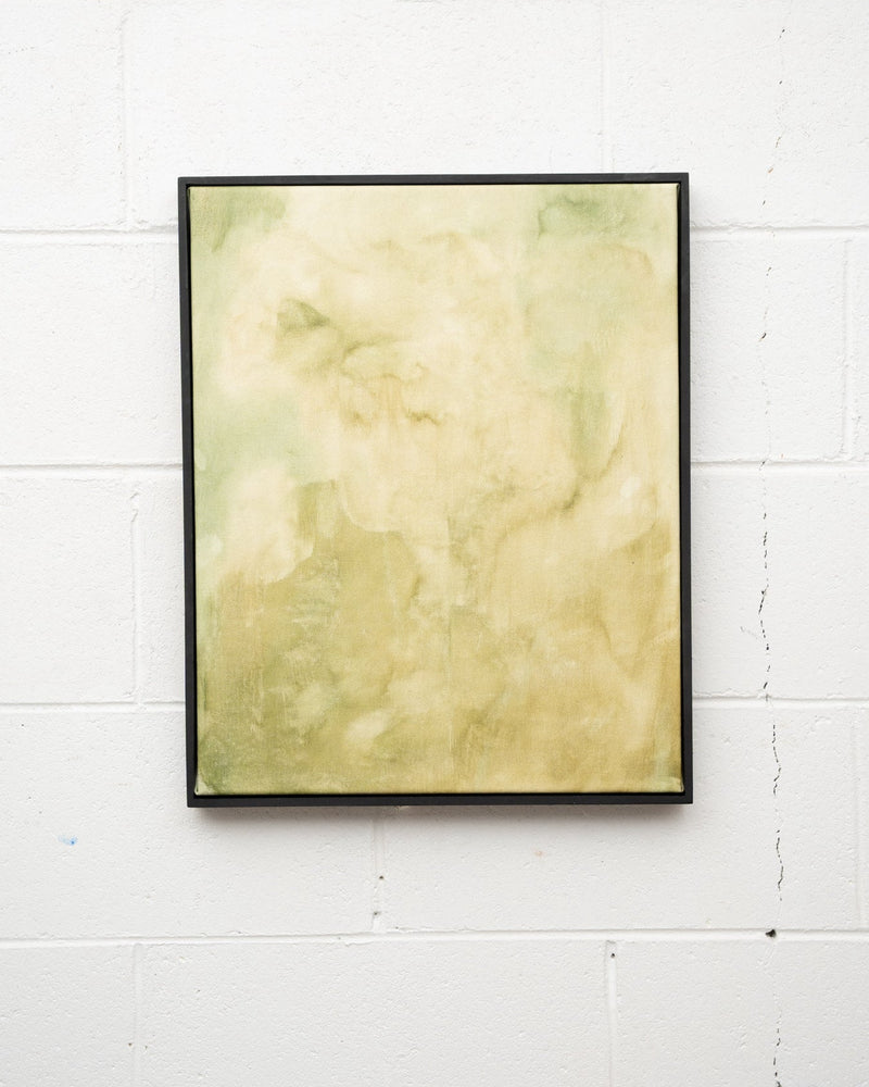 “A Verdant Place” Original Artwork by Natasha France | The Oblist — contemporary green tones