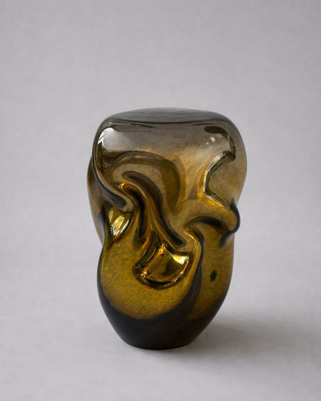 Tabouret / Table d'appoint Vague XIII