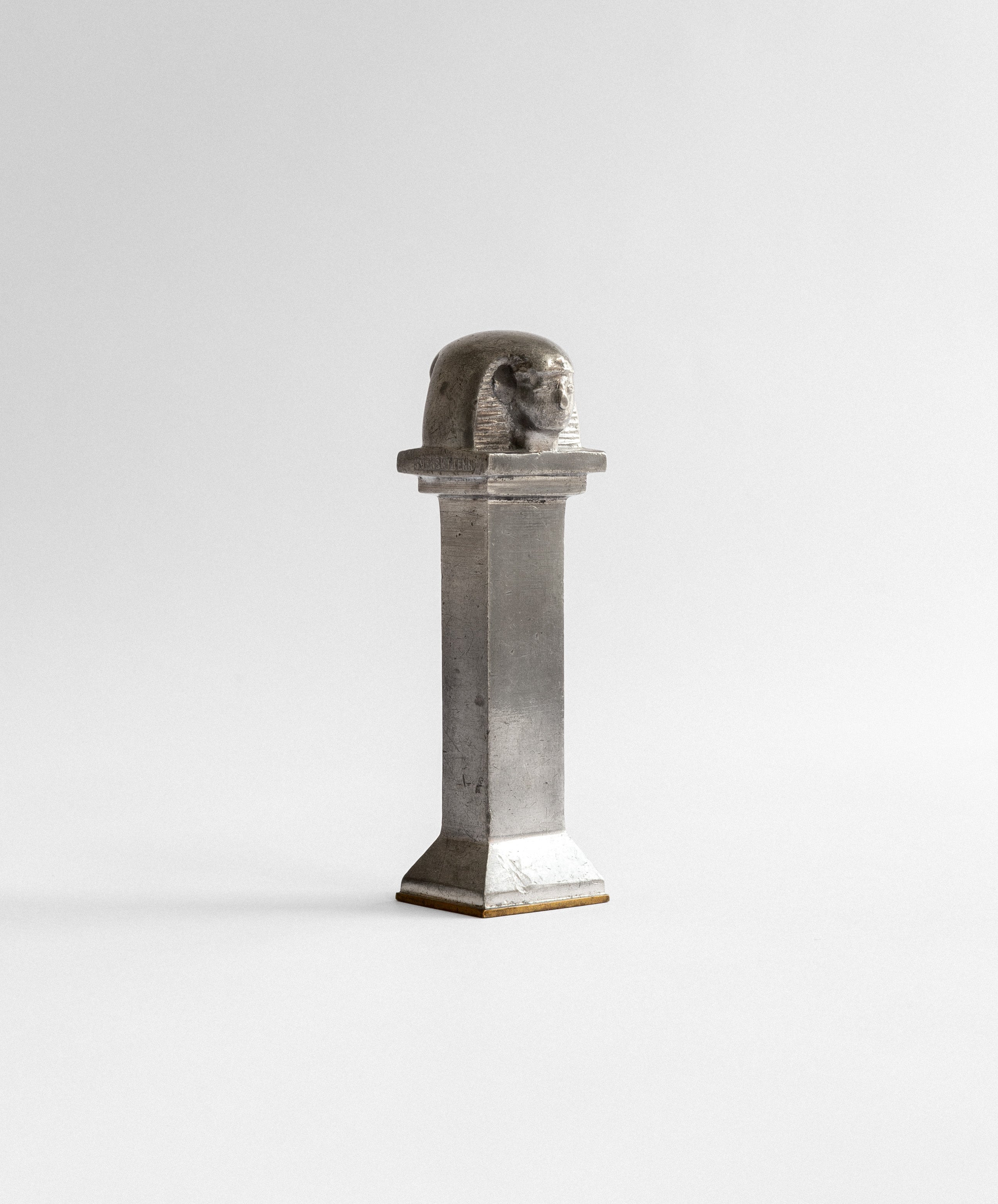 Sculptural Art Deco Signet Seal, 1930s, Sweden — side angle
