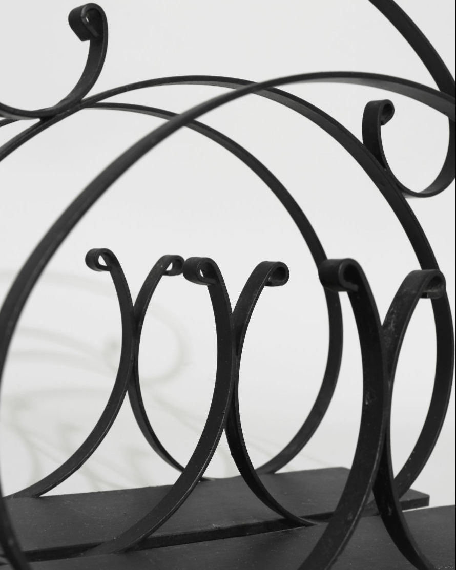 Iron Magazine Rack