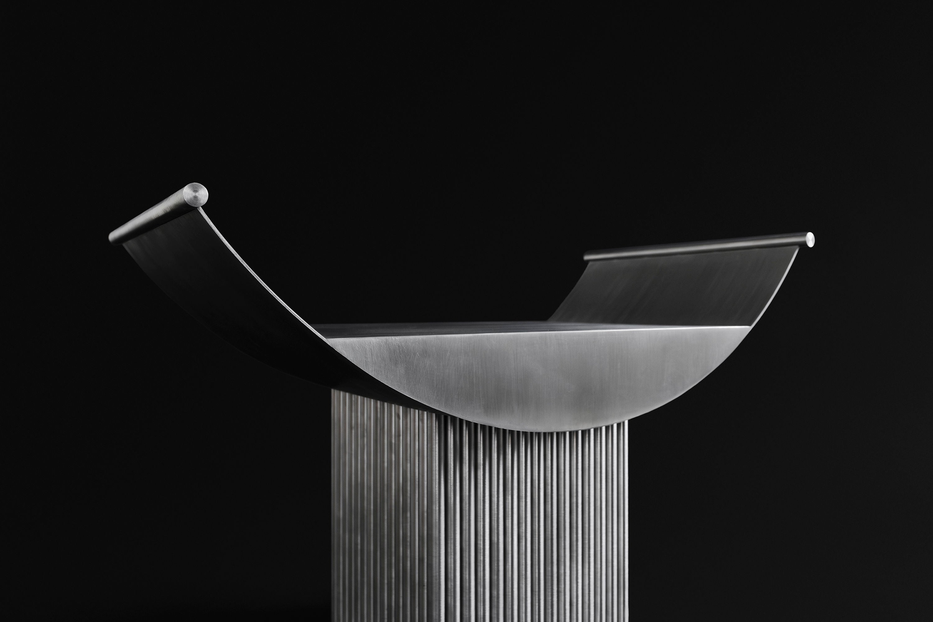 Sella Curulis Stool — side angle