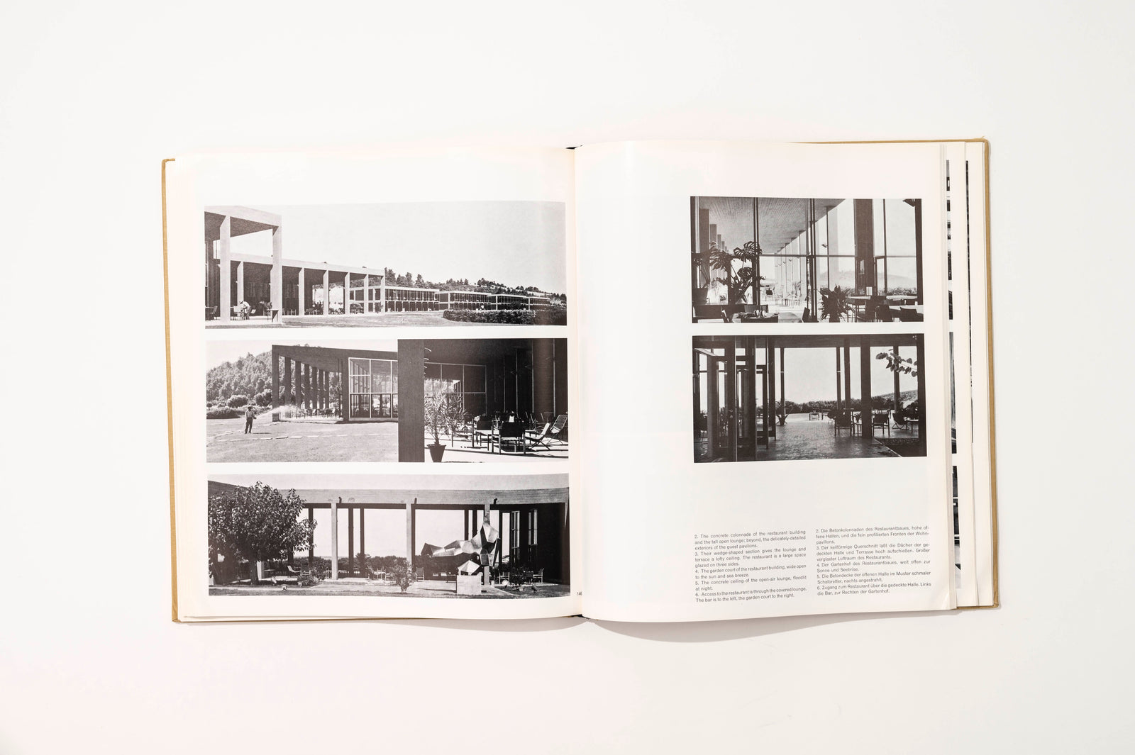 Hotels, An International Survey — Weisskamp, 1968 Interiors Book — close-up