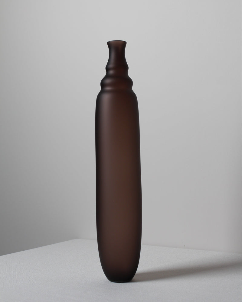 XLarge Vase in Eggplant by Verre d'Onge | The Oblist