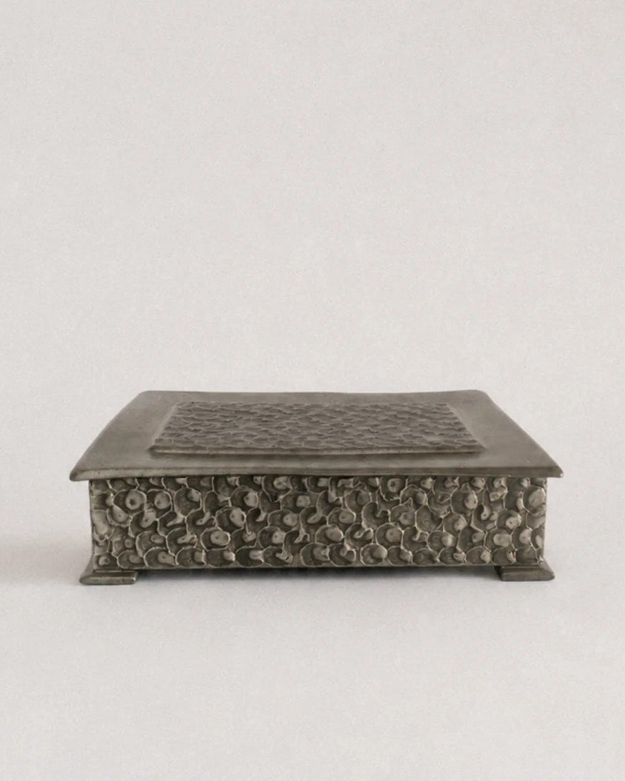 Brutalist Pewter Box by of matter | The Oblist
