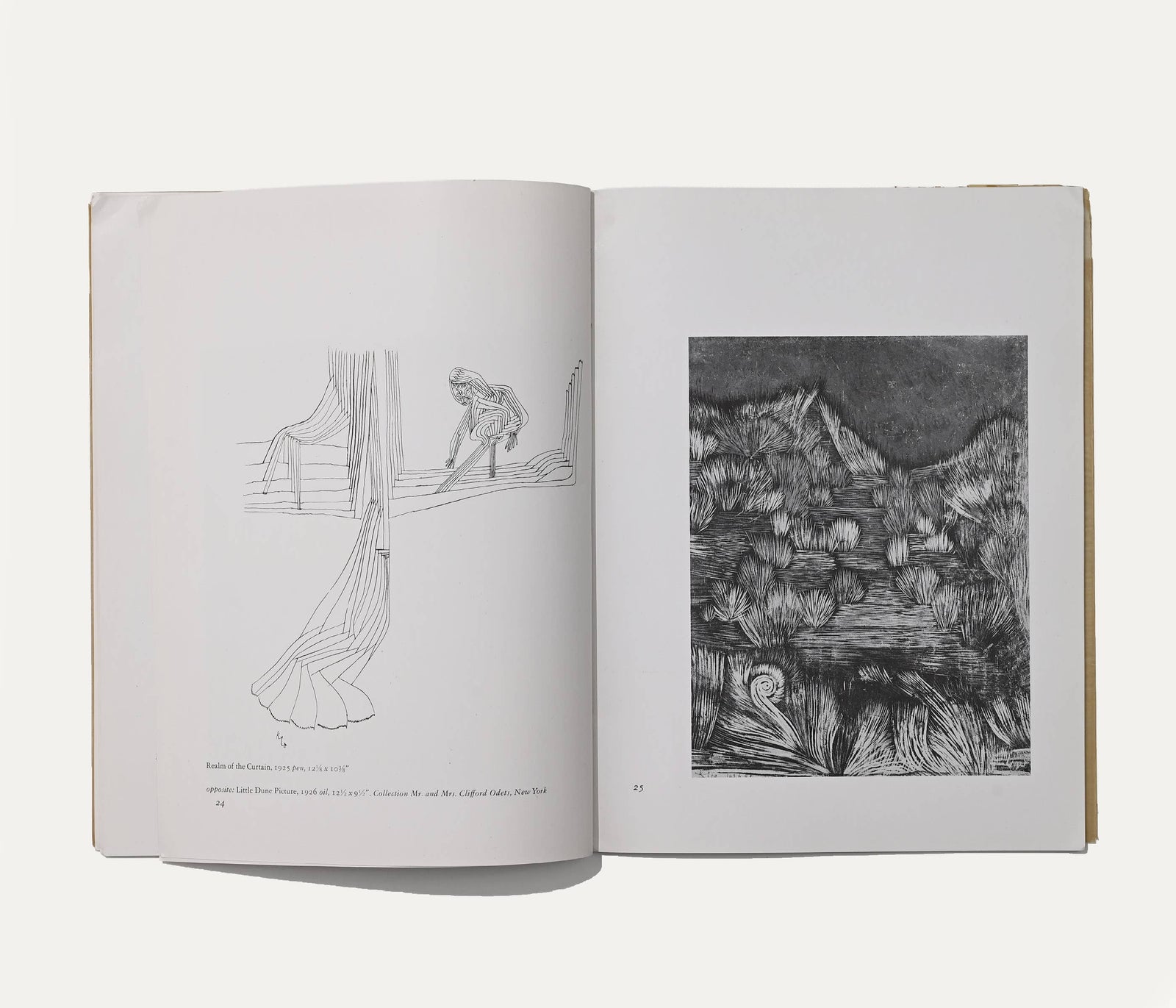 Paul Klee, The Klee Foundation + MoMA, 1949 Art Book — lifestyle setting