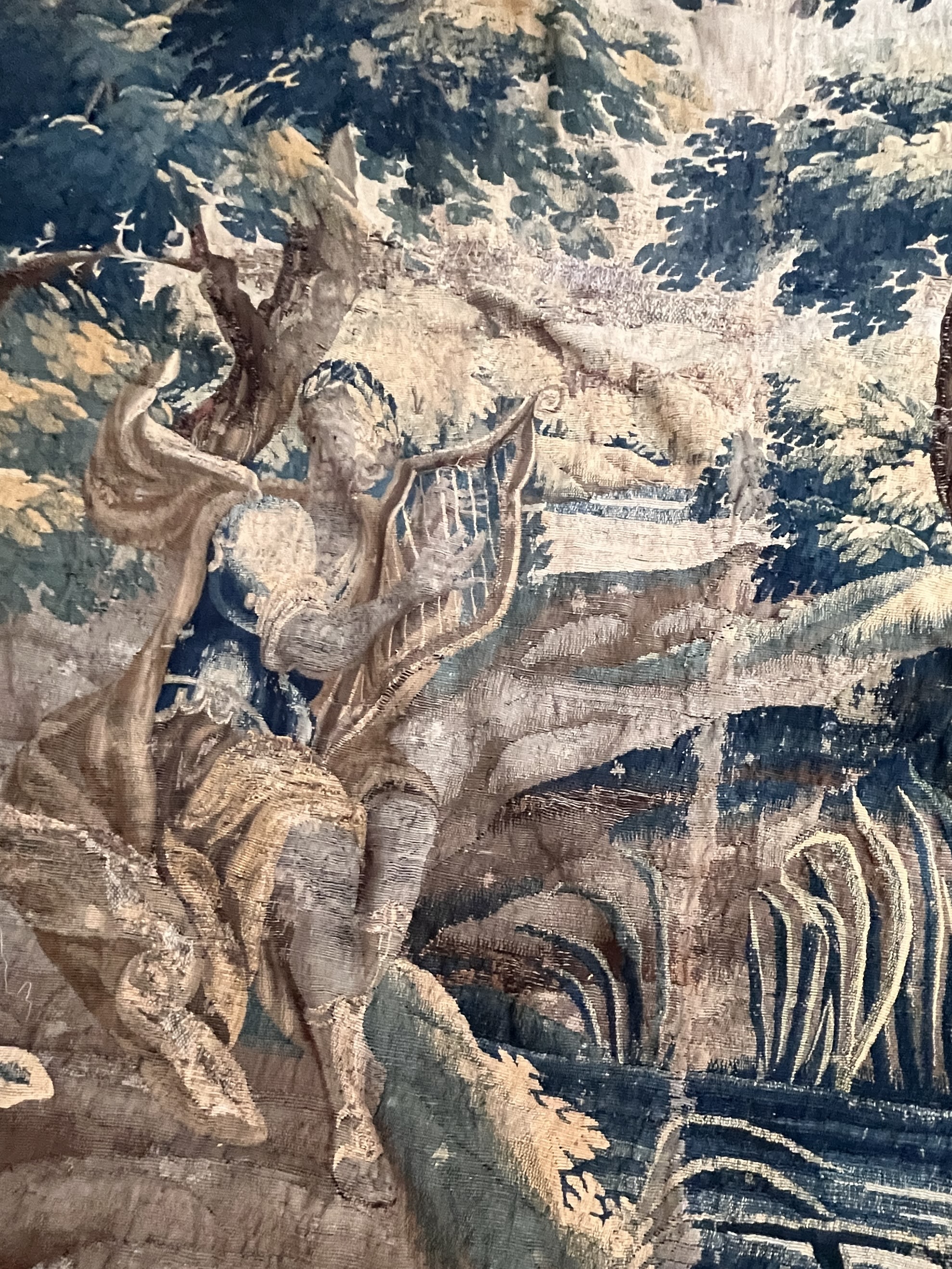 Tapisserie Verdure du XVIIIe siècle Aubusson