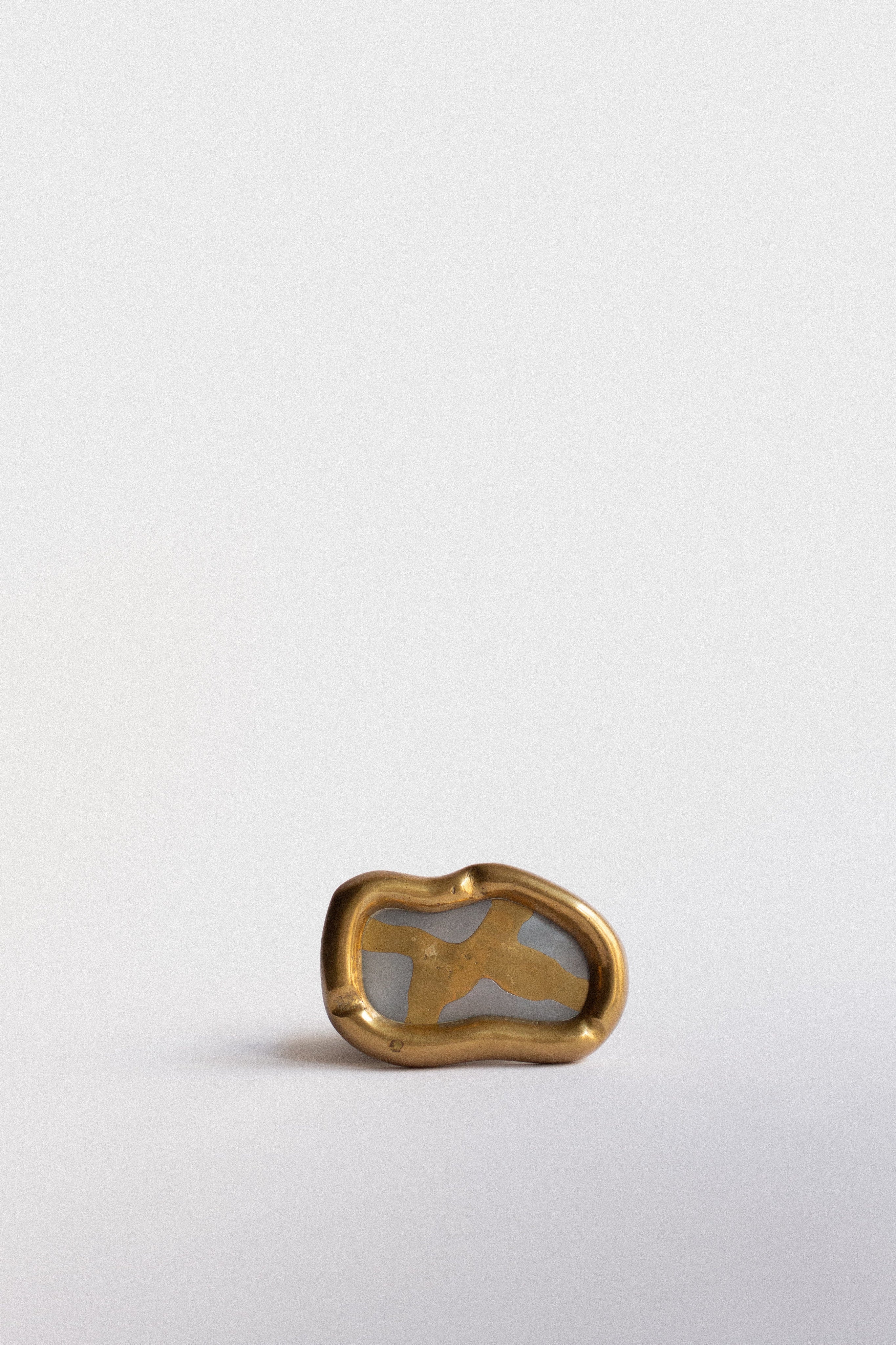 David Marshall Organic Brass Vide-Poche by of matter | The Oblist