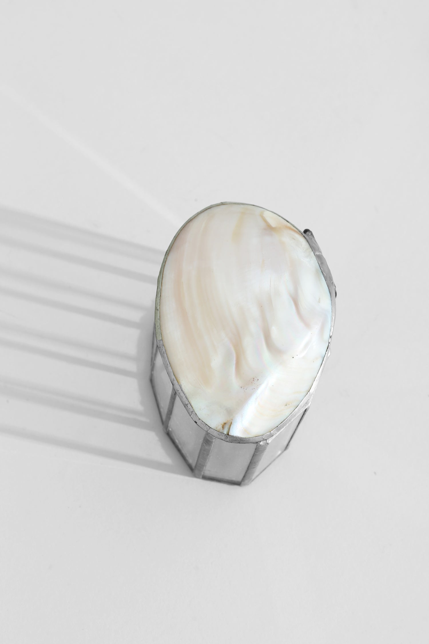 Shell Jewelry Box — side angle