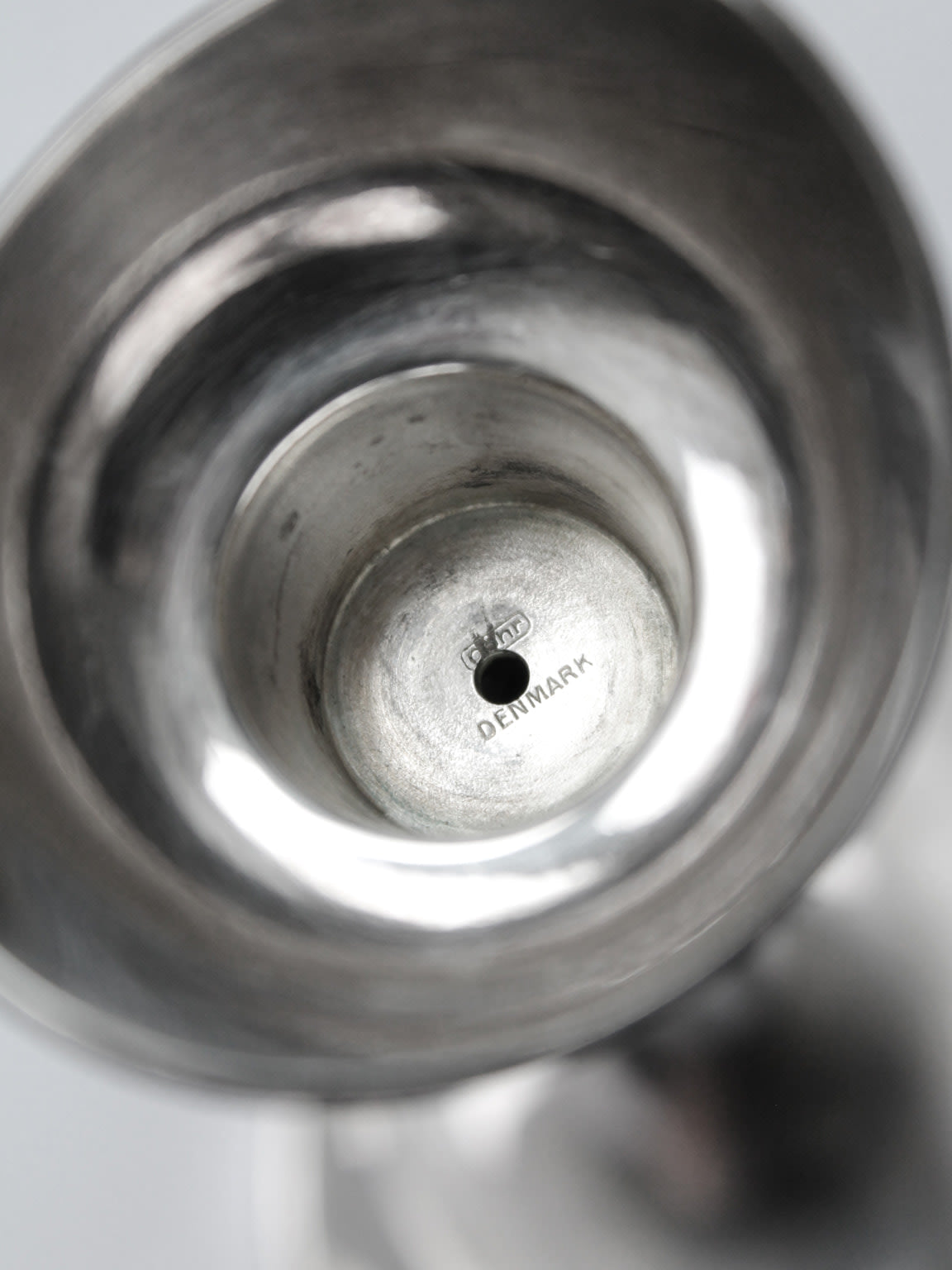 Bougeoir en argent plaqué Cohr, Danemark, années 1960