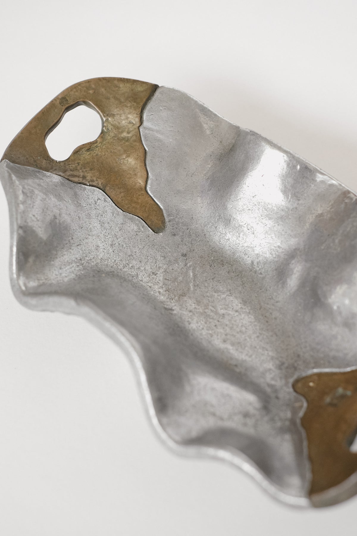 David Marshall Handcrafted Brutalist Bowl — close-up