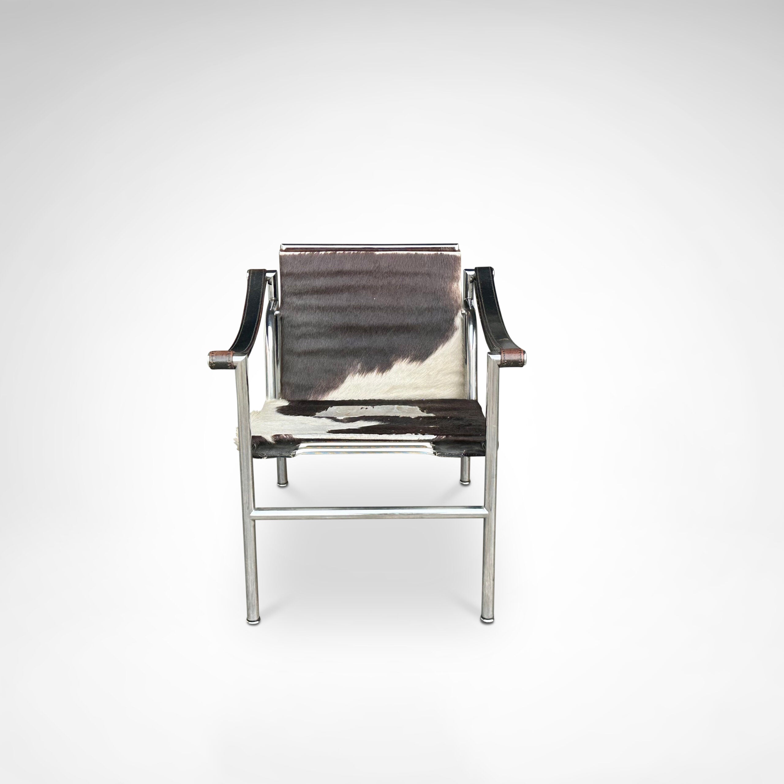 LC1 ponyskin armchair by Le Corbusier et al for Cassina 1980s