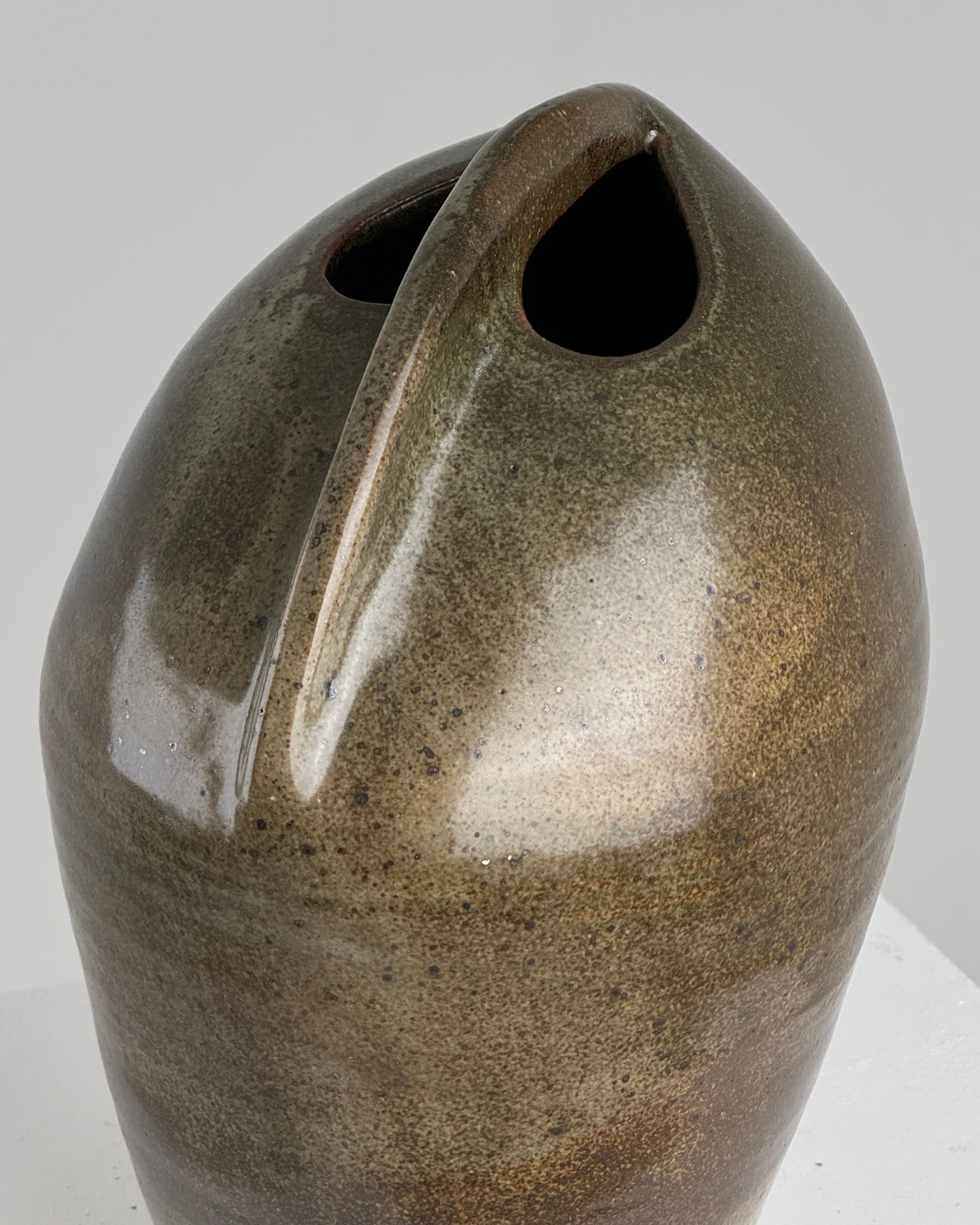 Stoneware Vase, Saint-Philibert, France, 1960