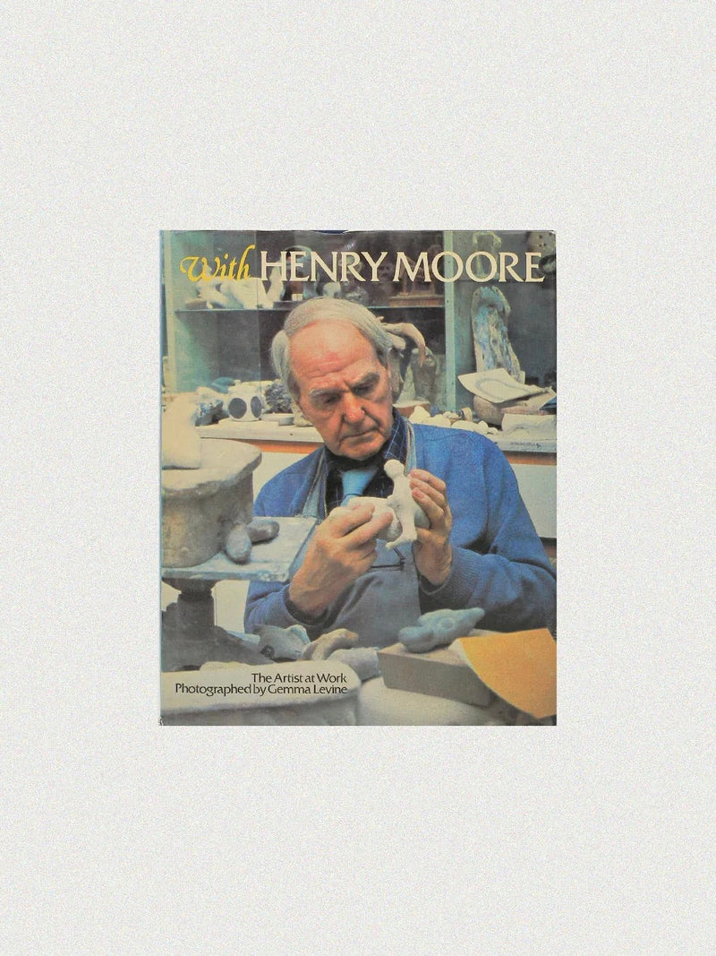 With Henry Moore' Art Book by Boga Avante Shop | The Oblist — hardcover, colorful images