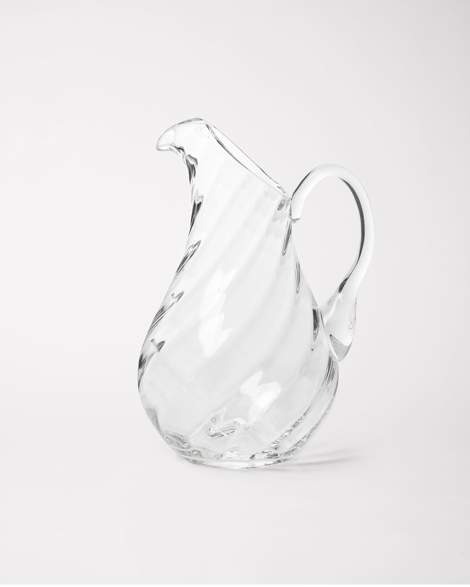 Alban Jug Swirl — detail view