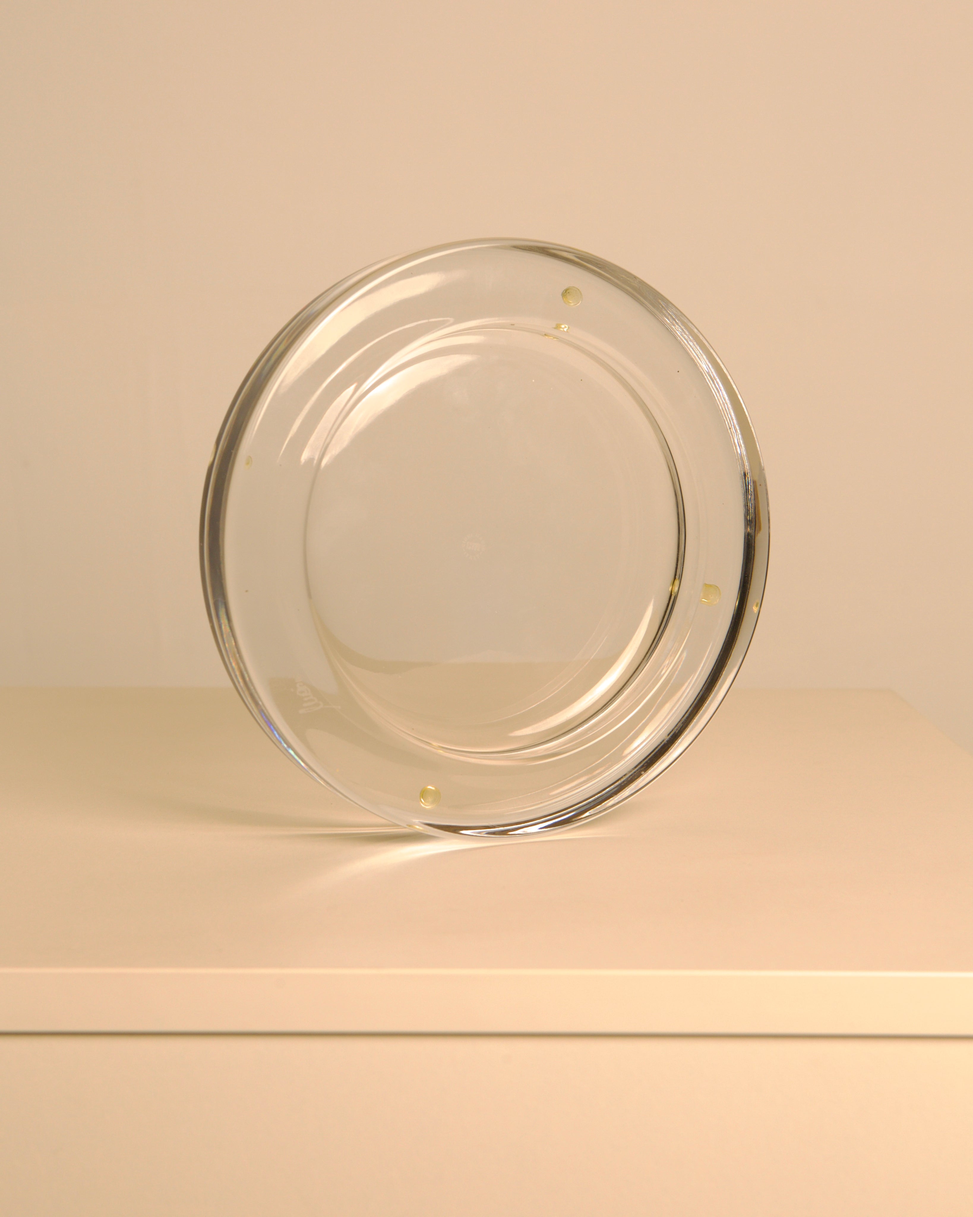 Italian Glass Catchall by Mario Cioni, 1970s — lifestyle setting