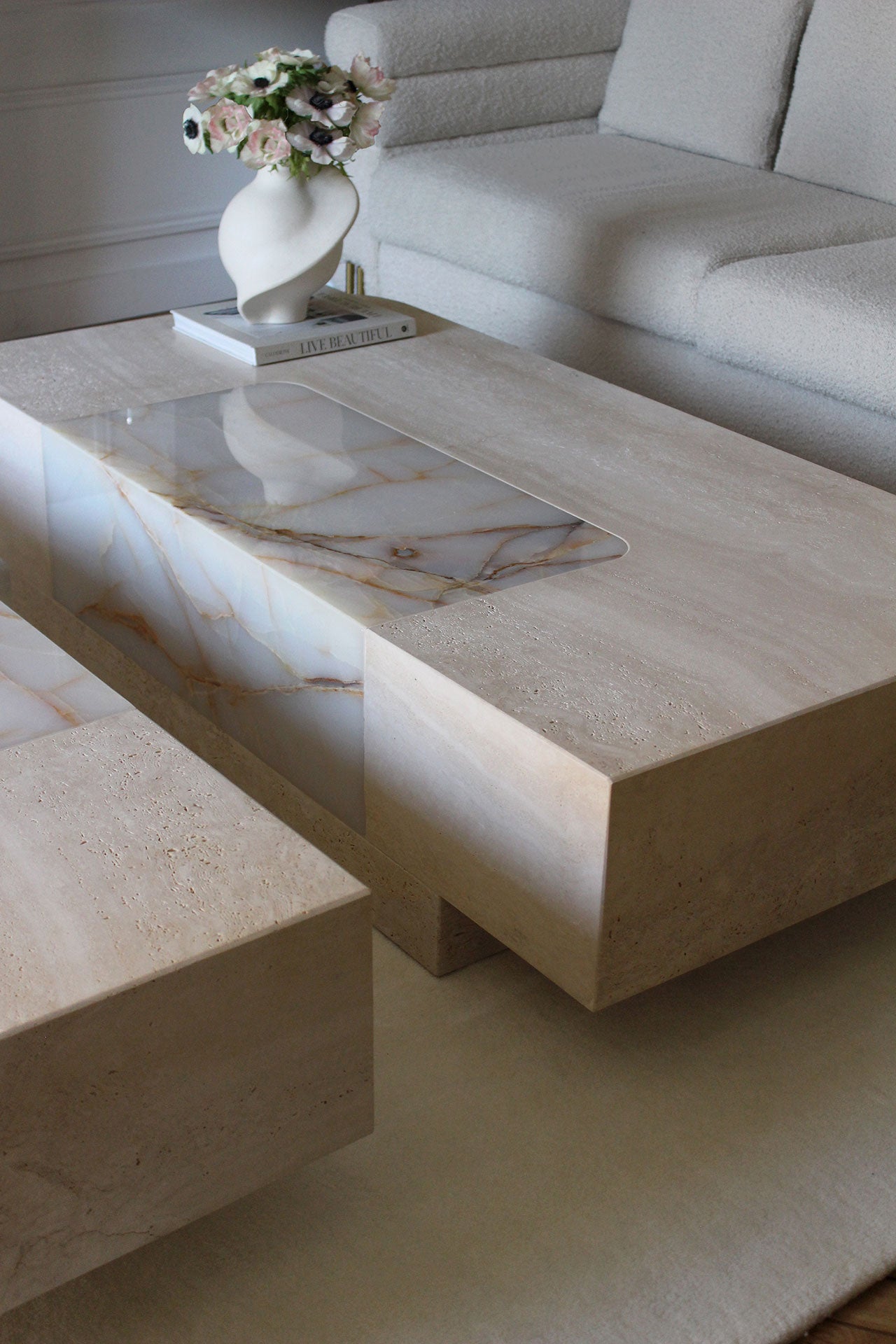 Baci Coffee Table — detail view
