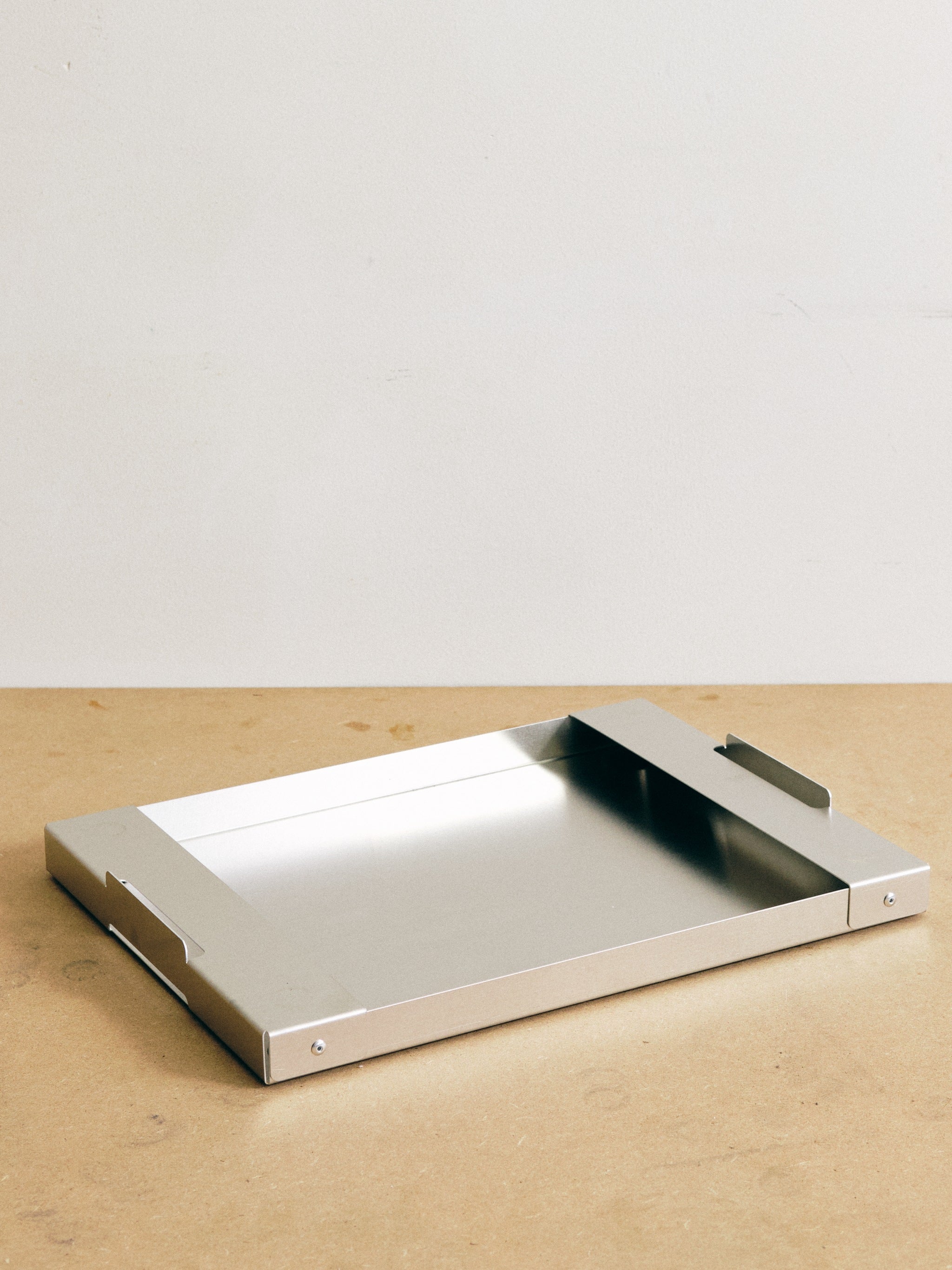 Metal Storage Tray — close-up