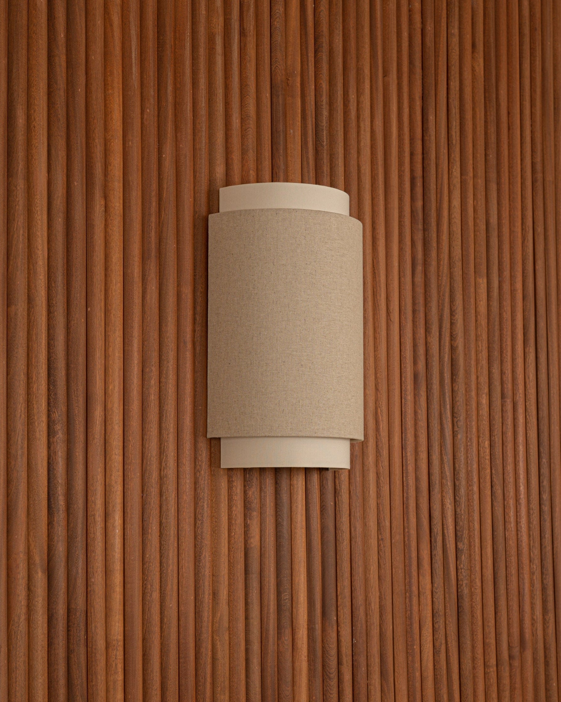 'Duono' Wall Light Linen by Simone & Marcel | The Oblist