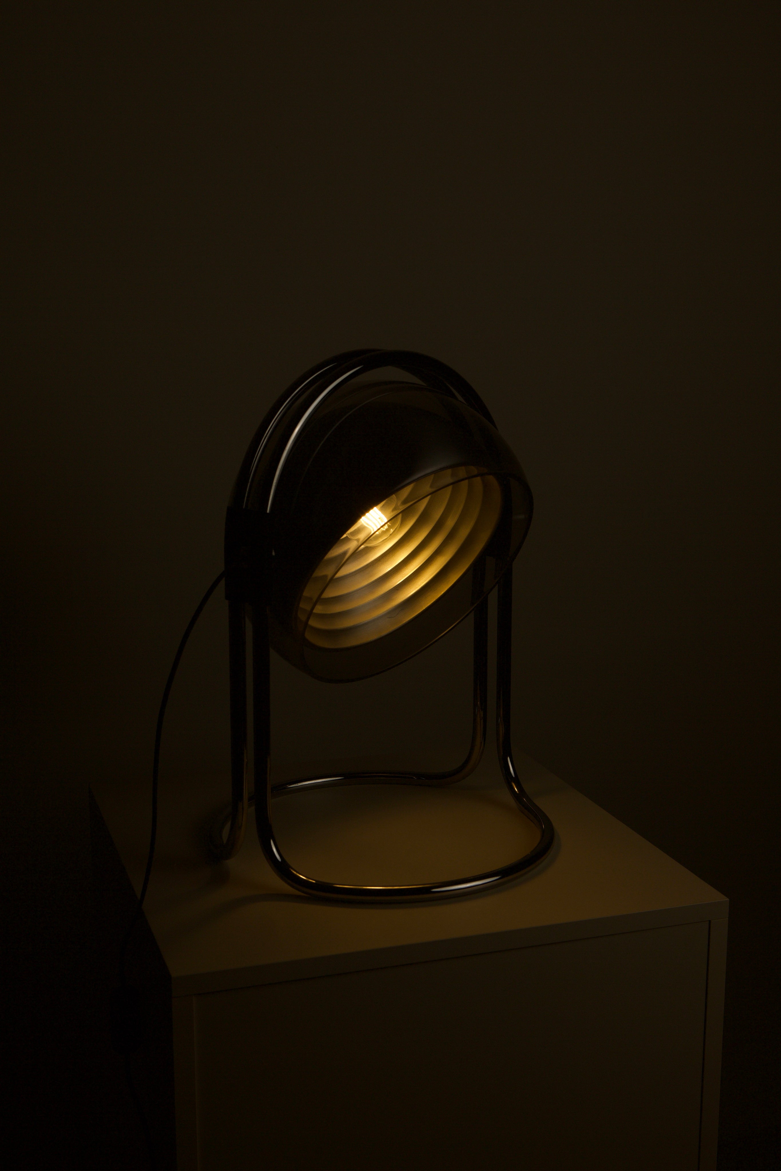 Table lamp by André Ricard for Metalarte, 1973 — close-up