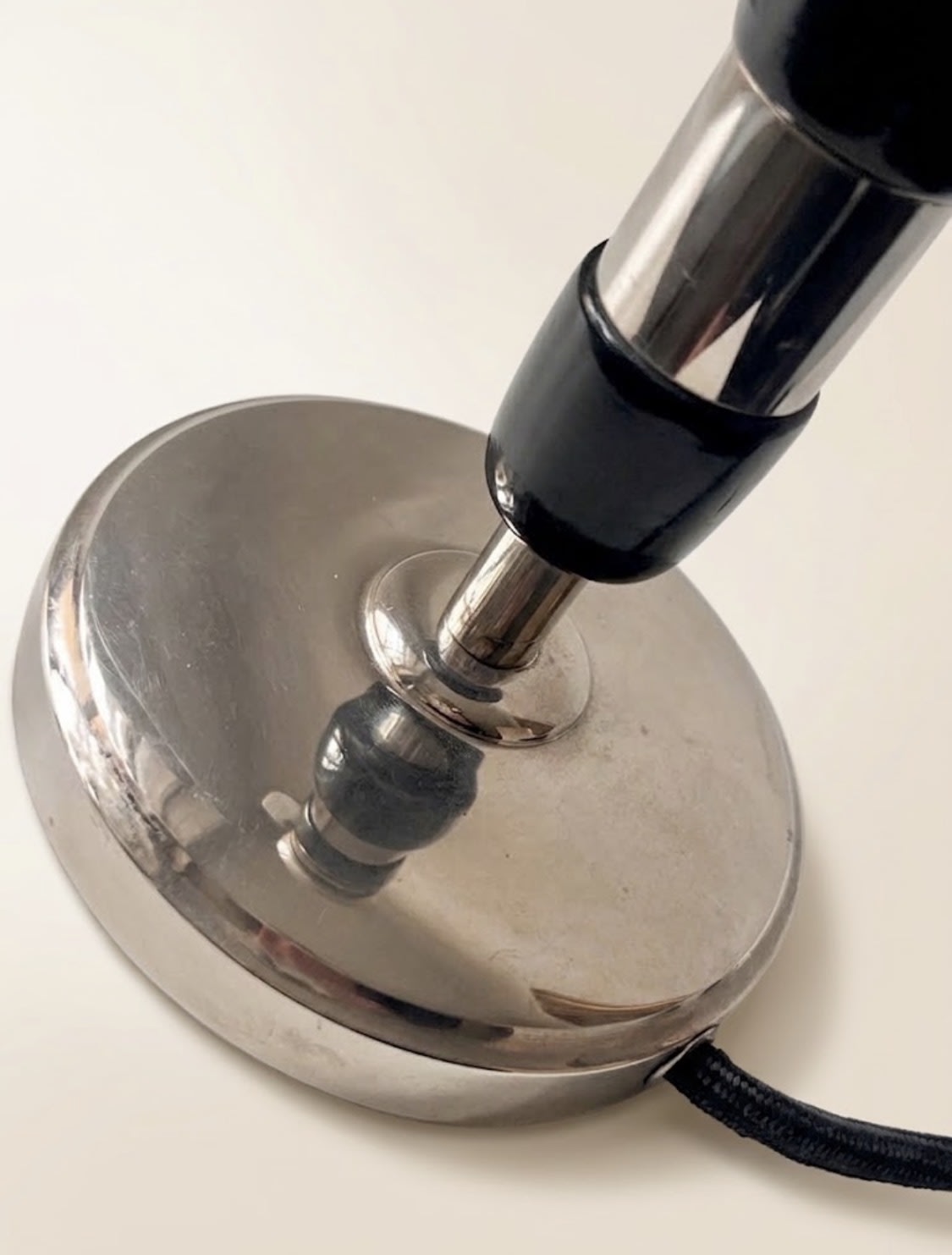 Modernist Table Lamp — close-up