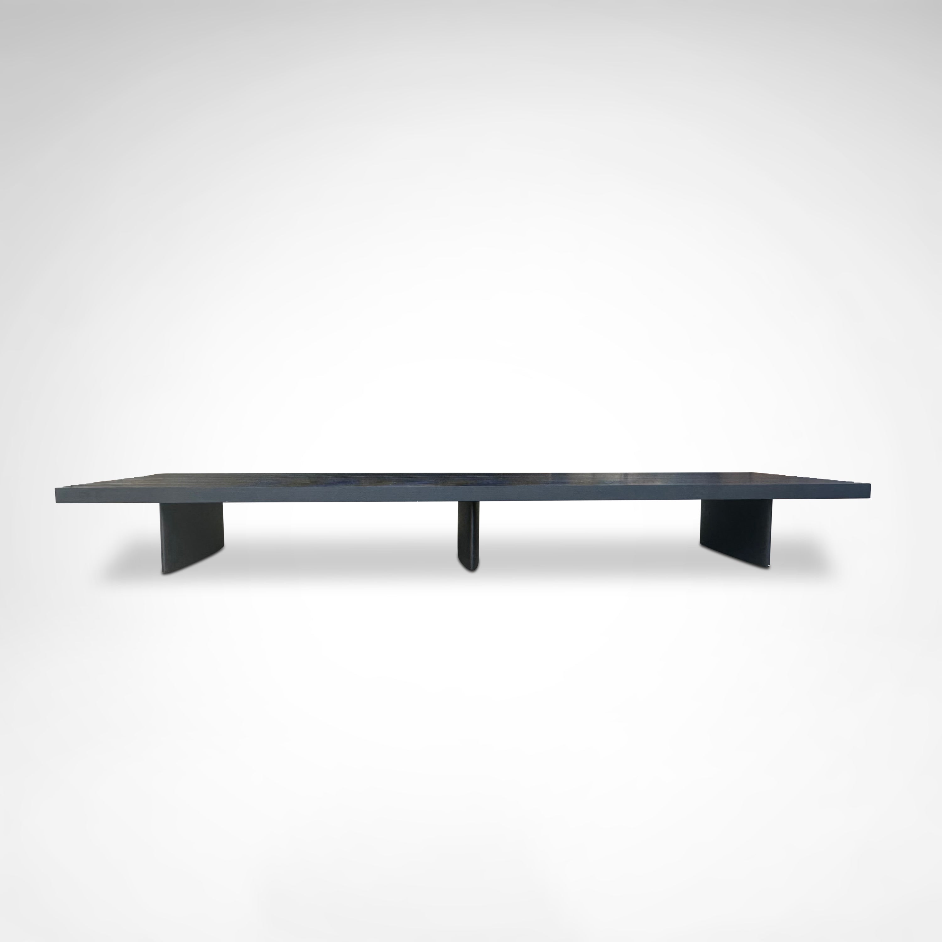 514 Refolo Tokyo seating bench by Charlotte Perriand for Cassina 2000s — alternate view