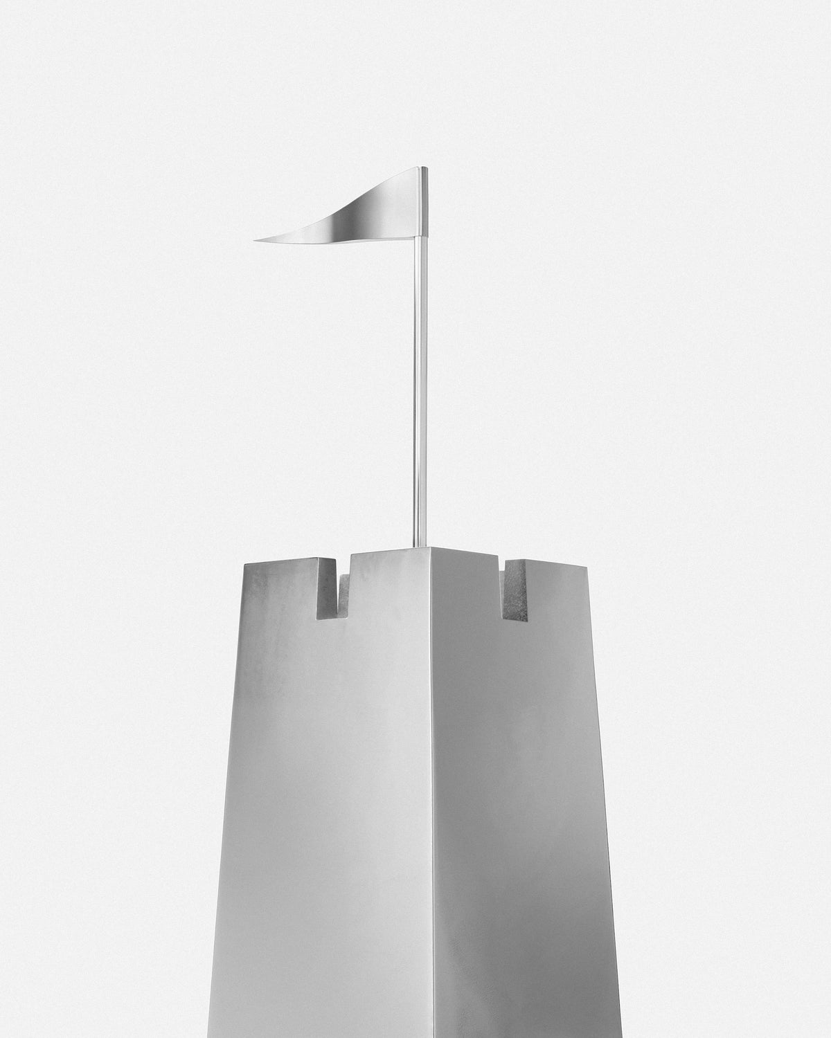 La Tour Prend Garde, Kristian Gavoille, 1991 - Ashtray in Cast Aluminium. — alternate view