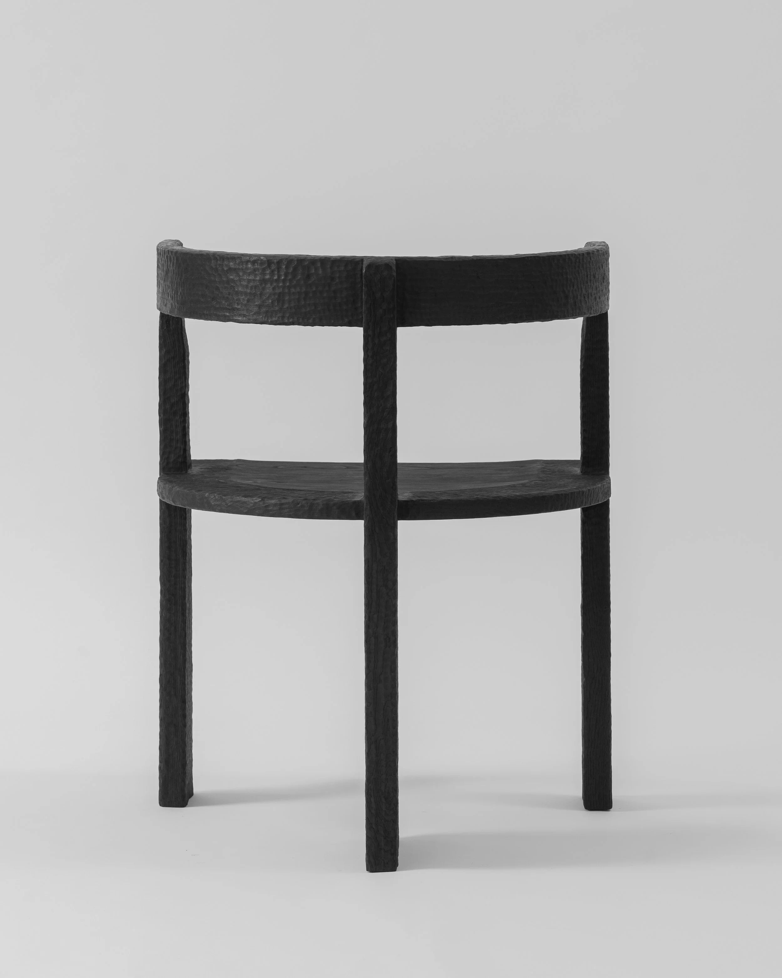 Burned Cookie Chair — close-up