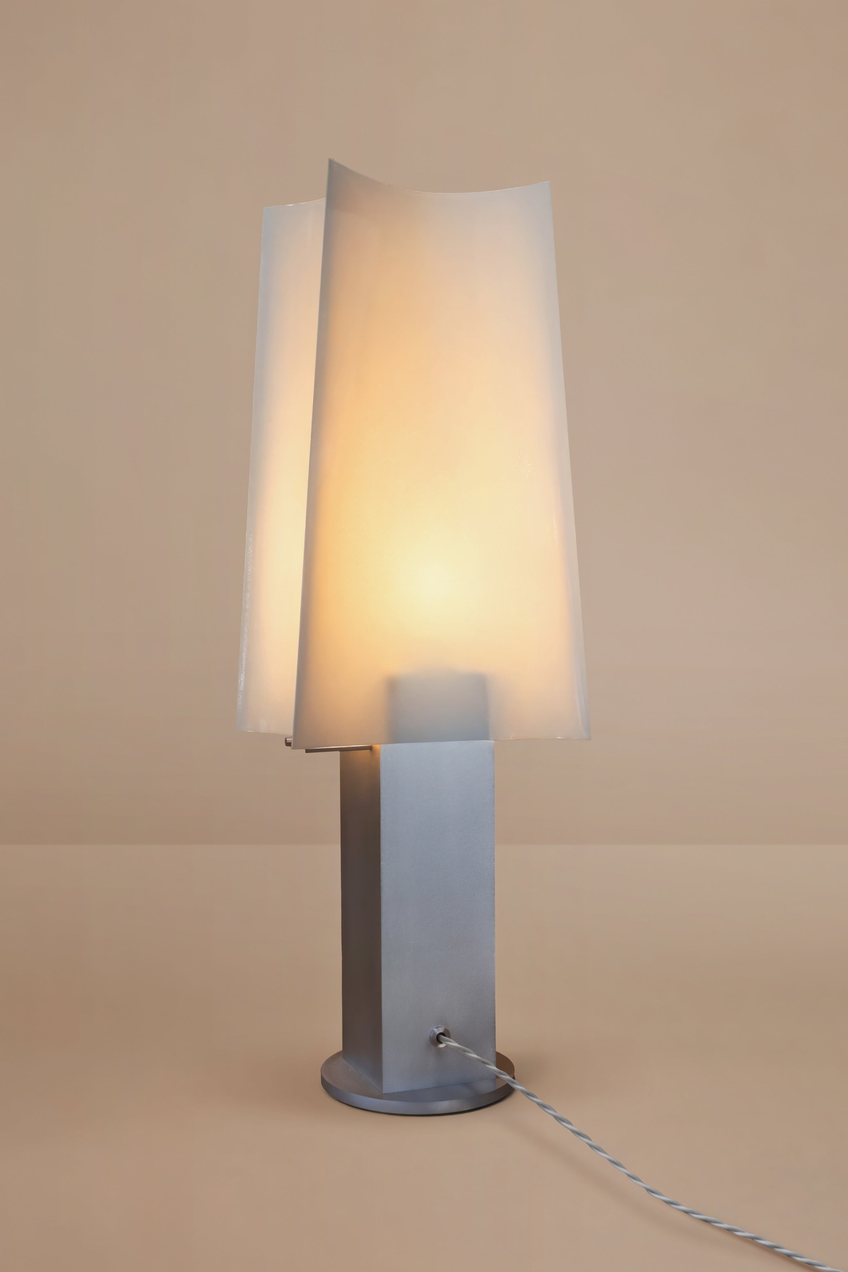 Soft Ply Table Lamp (Lacquered Paper) — lifestyle setting