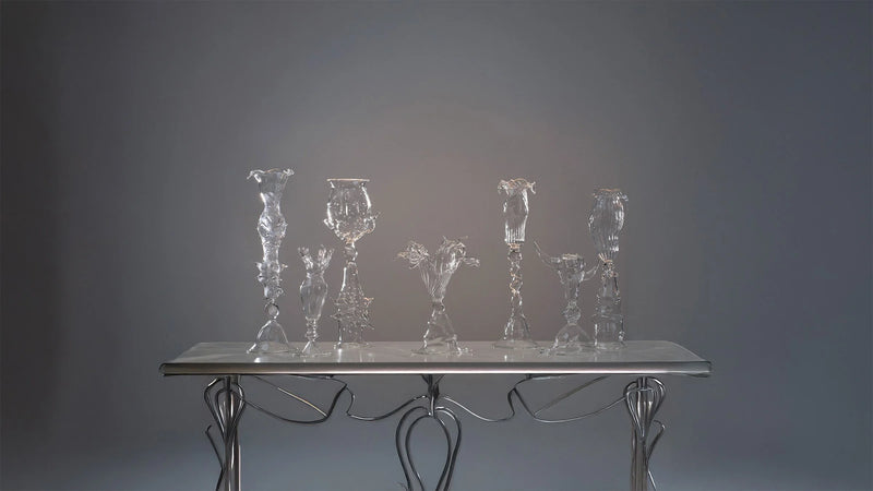 Objects Sculptures in Glass and Borosilicate Glass — detail view