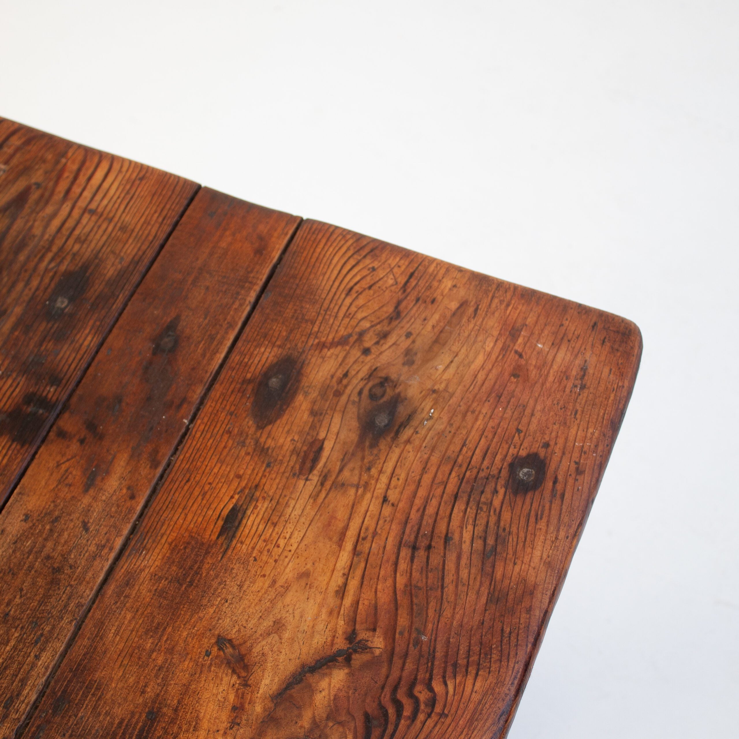 Primitive Solid Wood Side Table — additional view