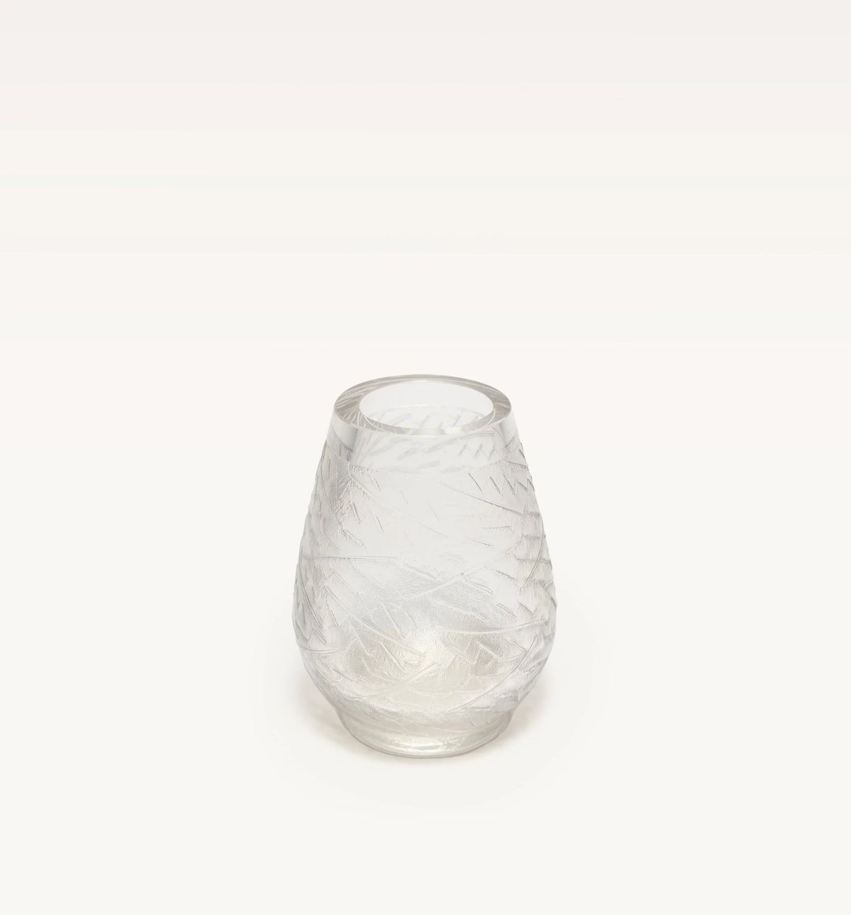 Small Glass Vase — detail view